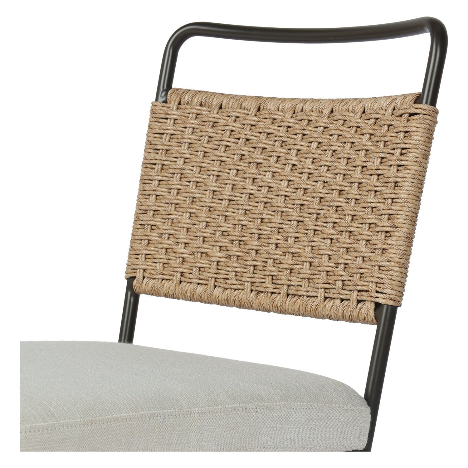 Four Hands Idalia Vergo Cream Outdoor Dining Chair Set of 2
