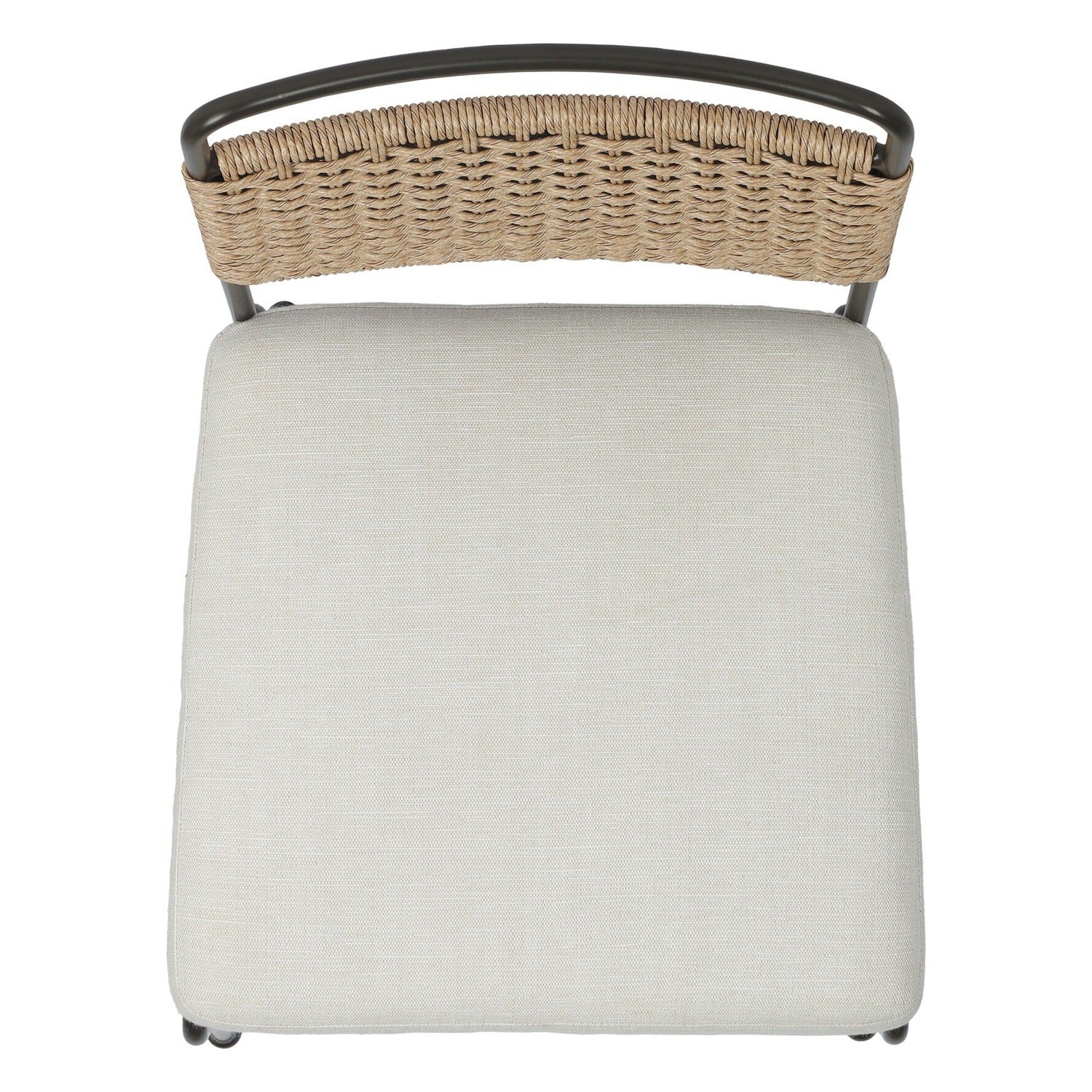 Four Hands Idalia Vergo Cream Outdoor Dining Chair Set of 2