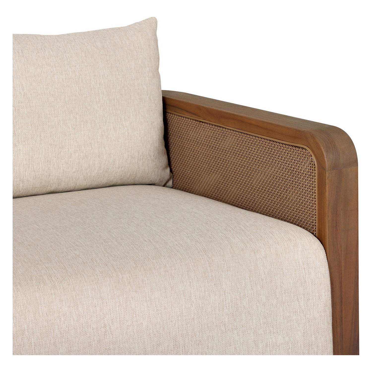 Four Hands Reiner Ellor Beige 96in Outdoor Sofa