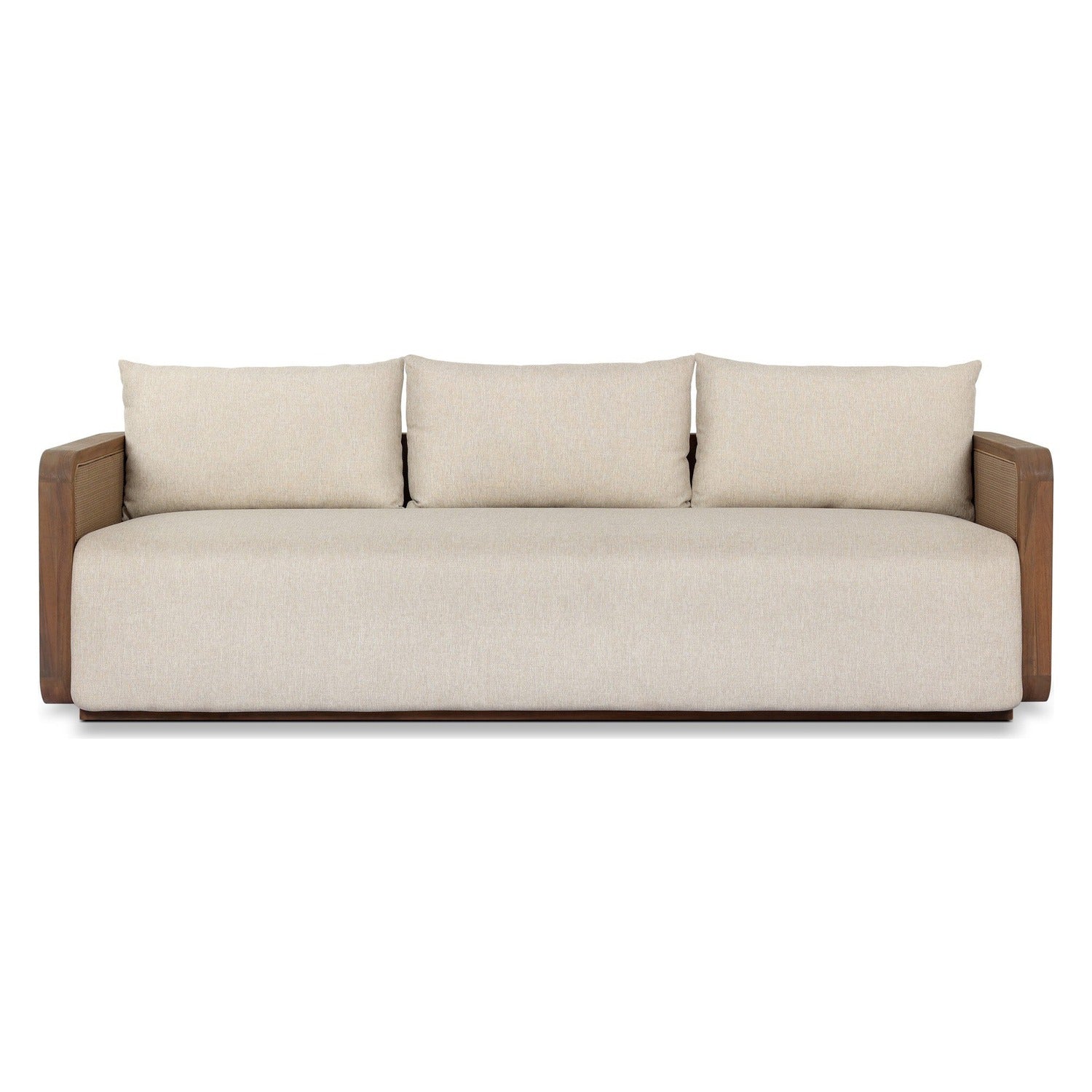 Four Hands Reiner Ellor Beige 96in Outdoor Sofa
