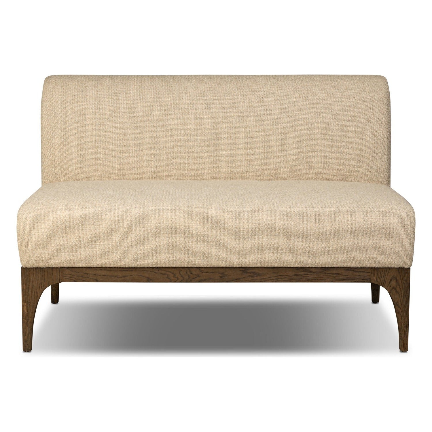 Four Hands Ellington Irving Taupe 49in Banquette Dining Bench
