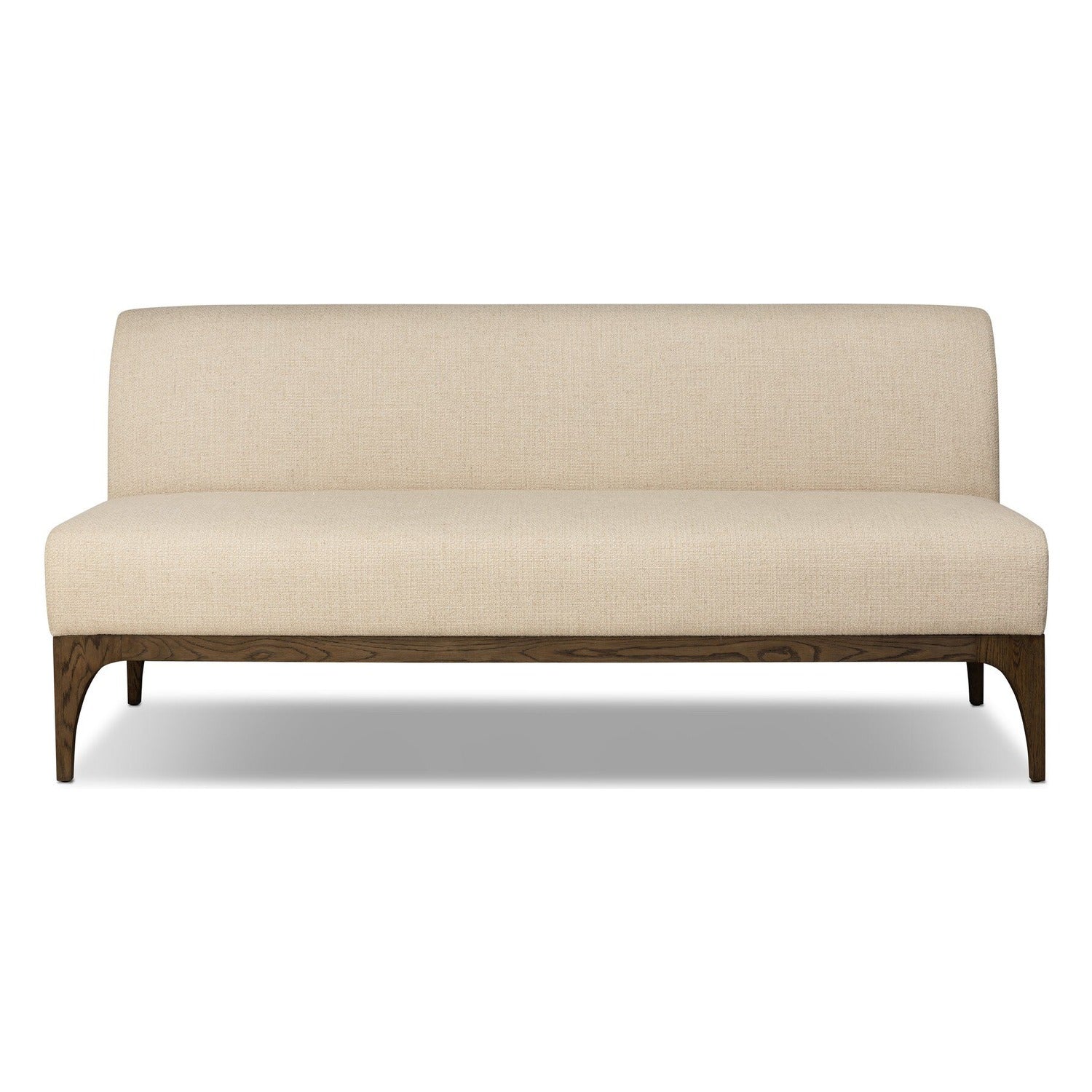 Four Hands Ellington Irving Flax 72in Banquette Dining Bench