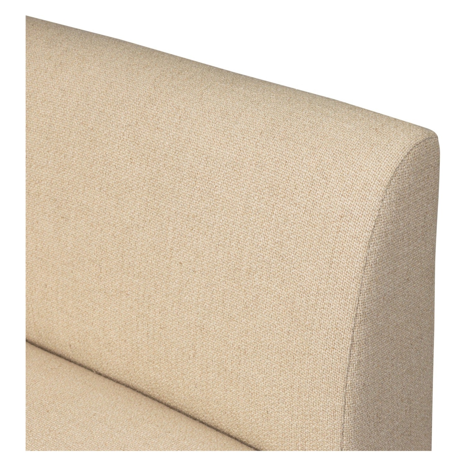 Four Hands Ellington Irving Flax Banquette Dining Chair + A Half