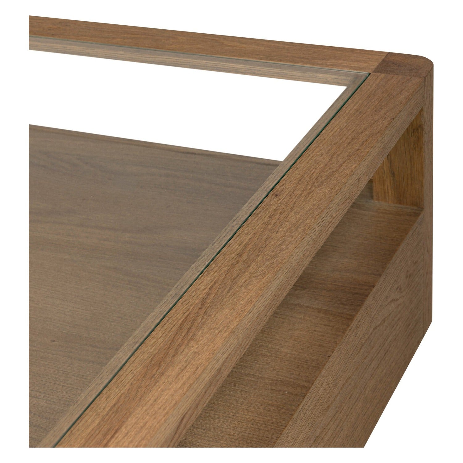 Four Hands Shiloh Tempered Glass Coffee Table