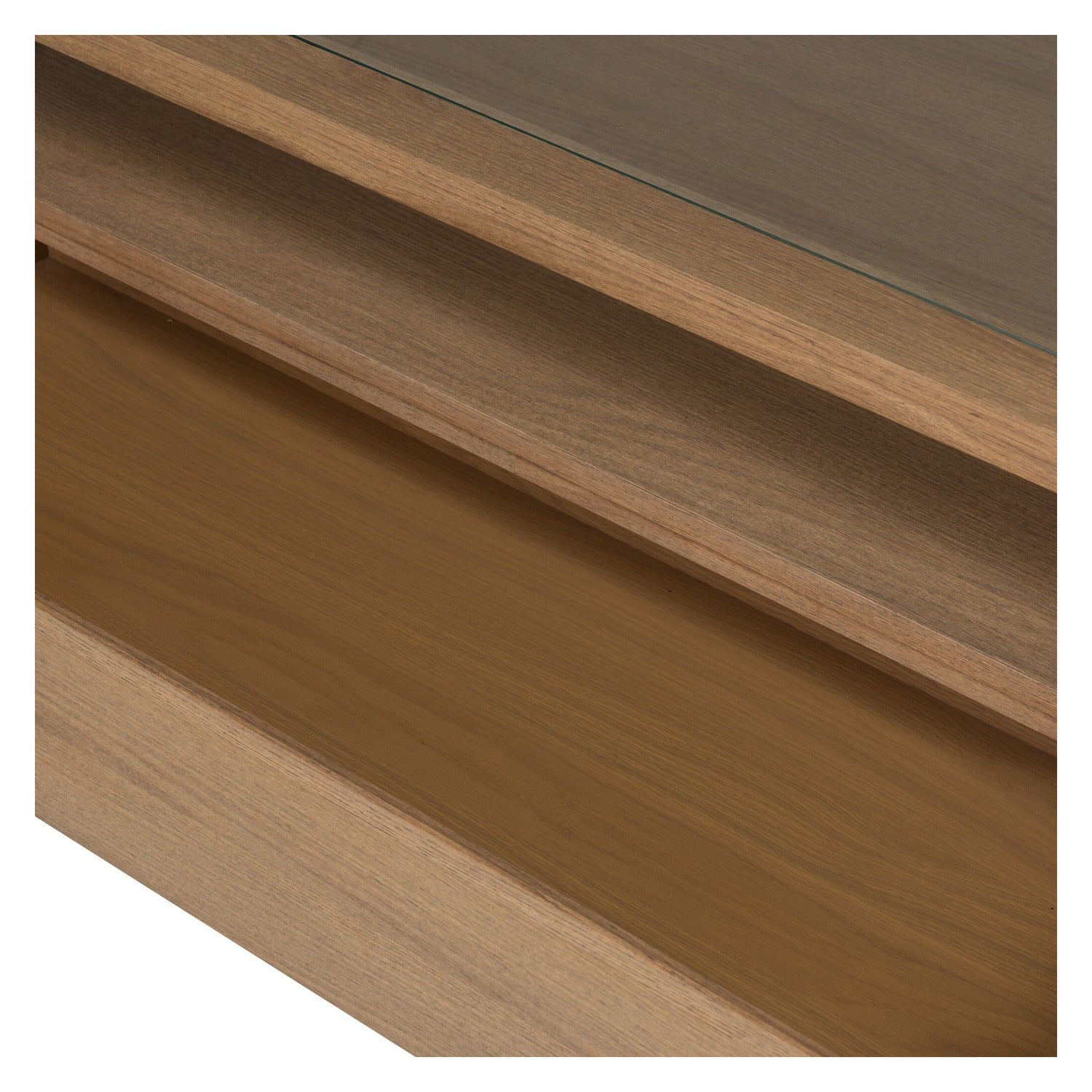 Four Hands Shiloh Tempered Glass Coffee Table