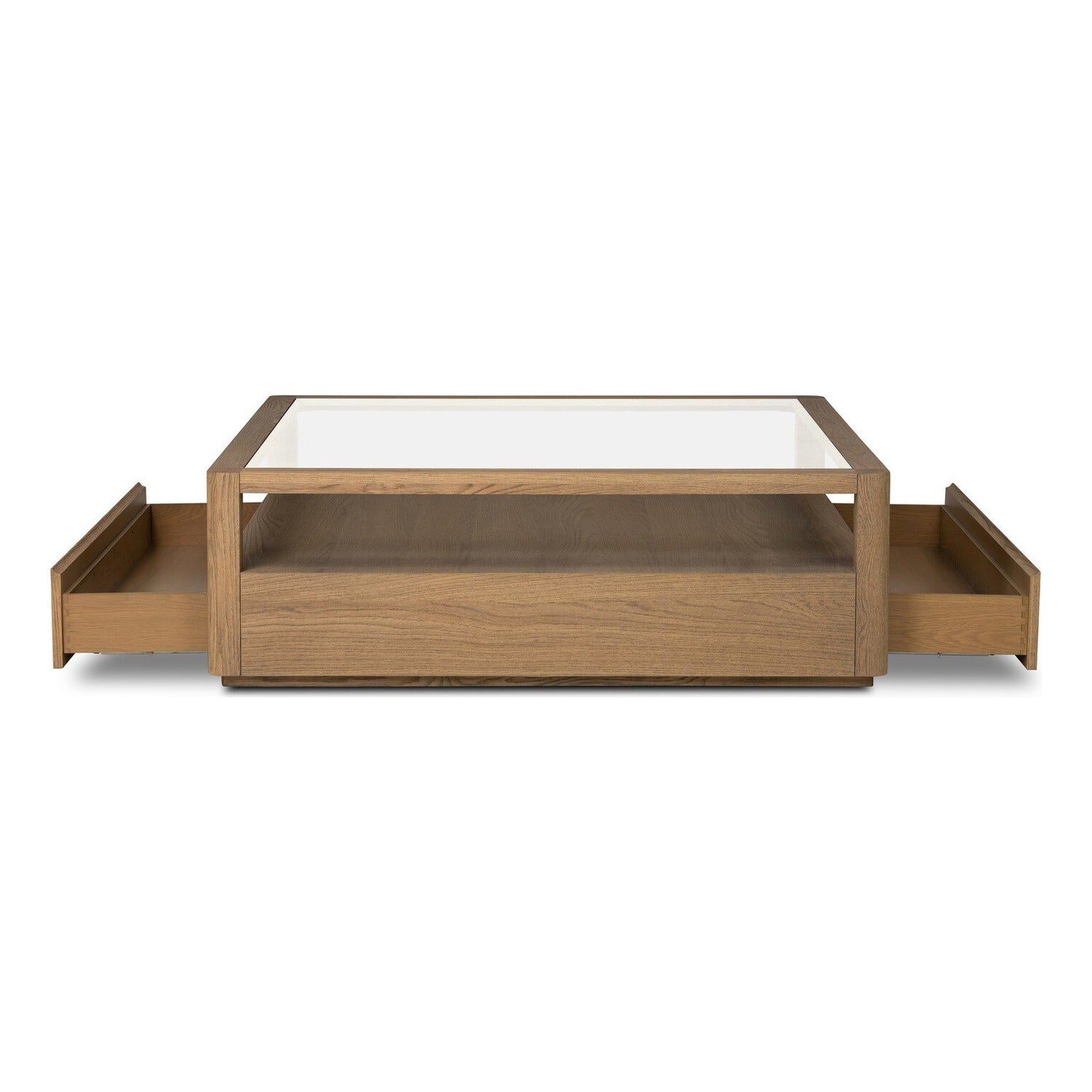 Four Hands Shiloh Tempered Glass Coffee Table