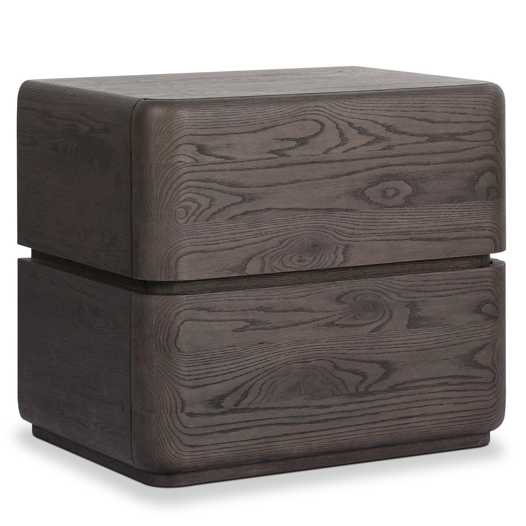 Four Hands Trona Tobacco Oak Nightstand full product view