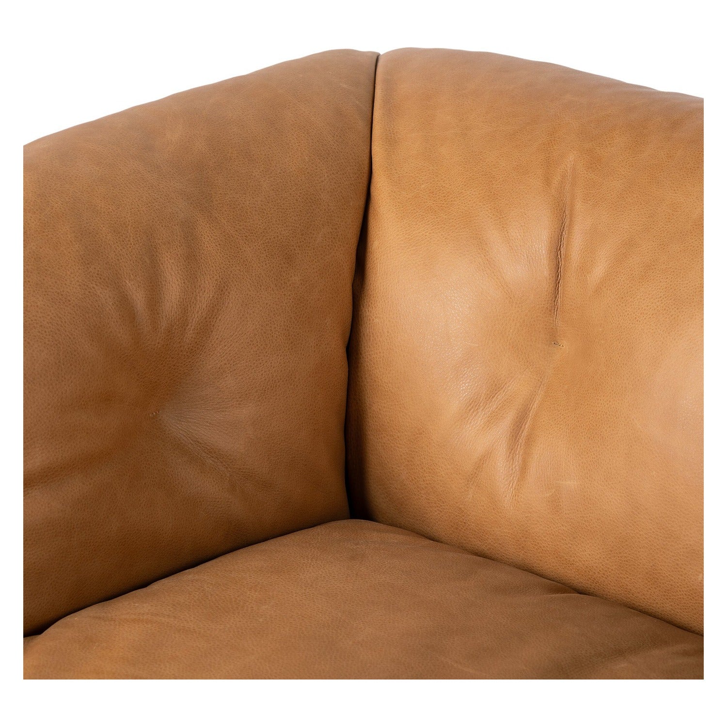 Four Hands Santino Palermo Cognac Swivel Chair