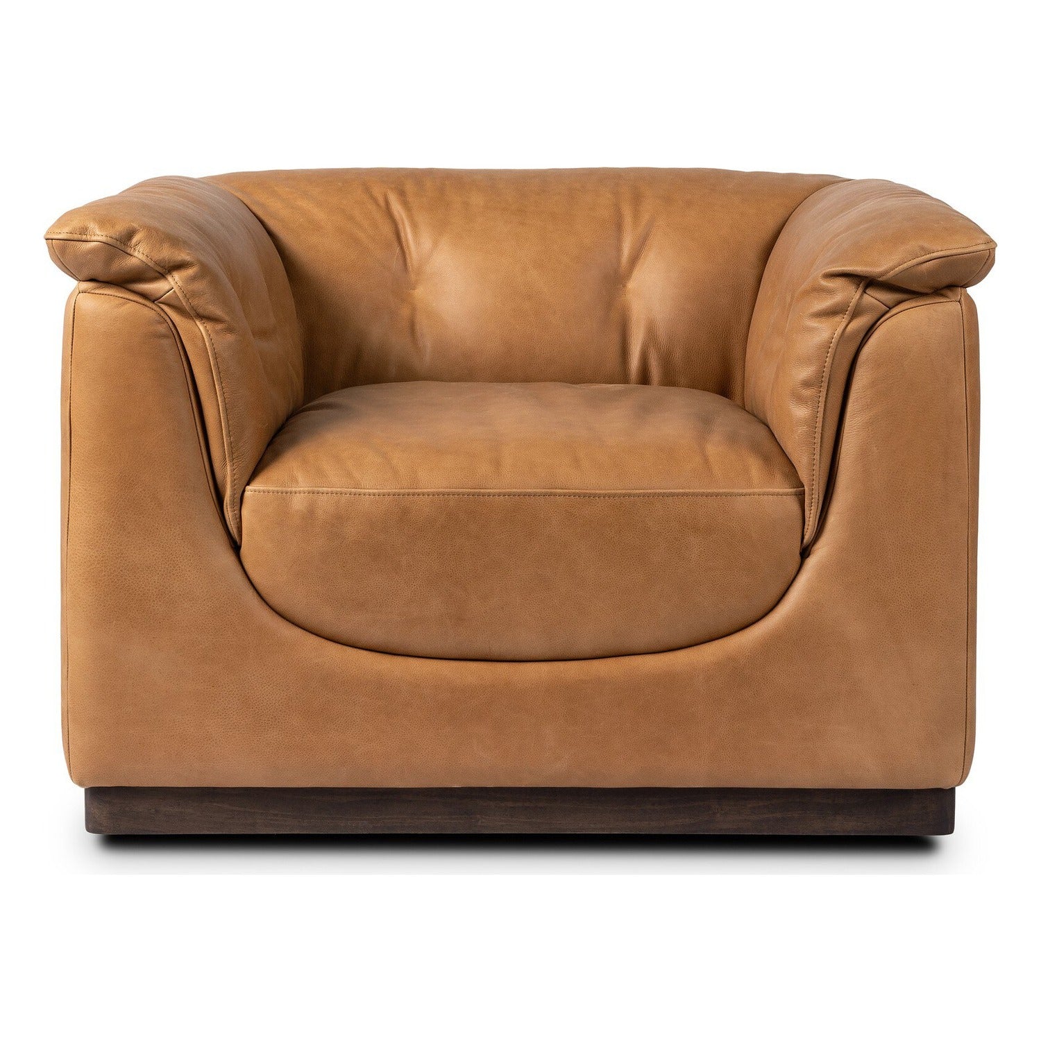 Four Hands Santino Palermo Cognac Swivel Chair