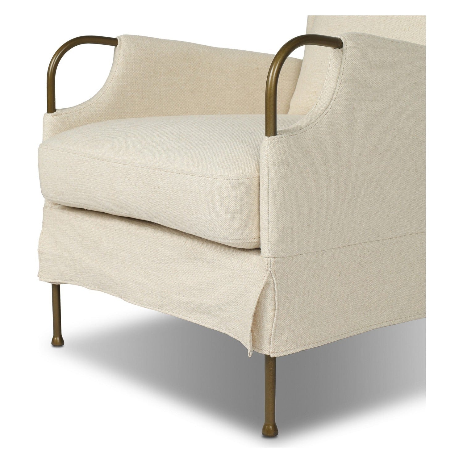 Four Hands Jenaya Bergamo Parchment Chair