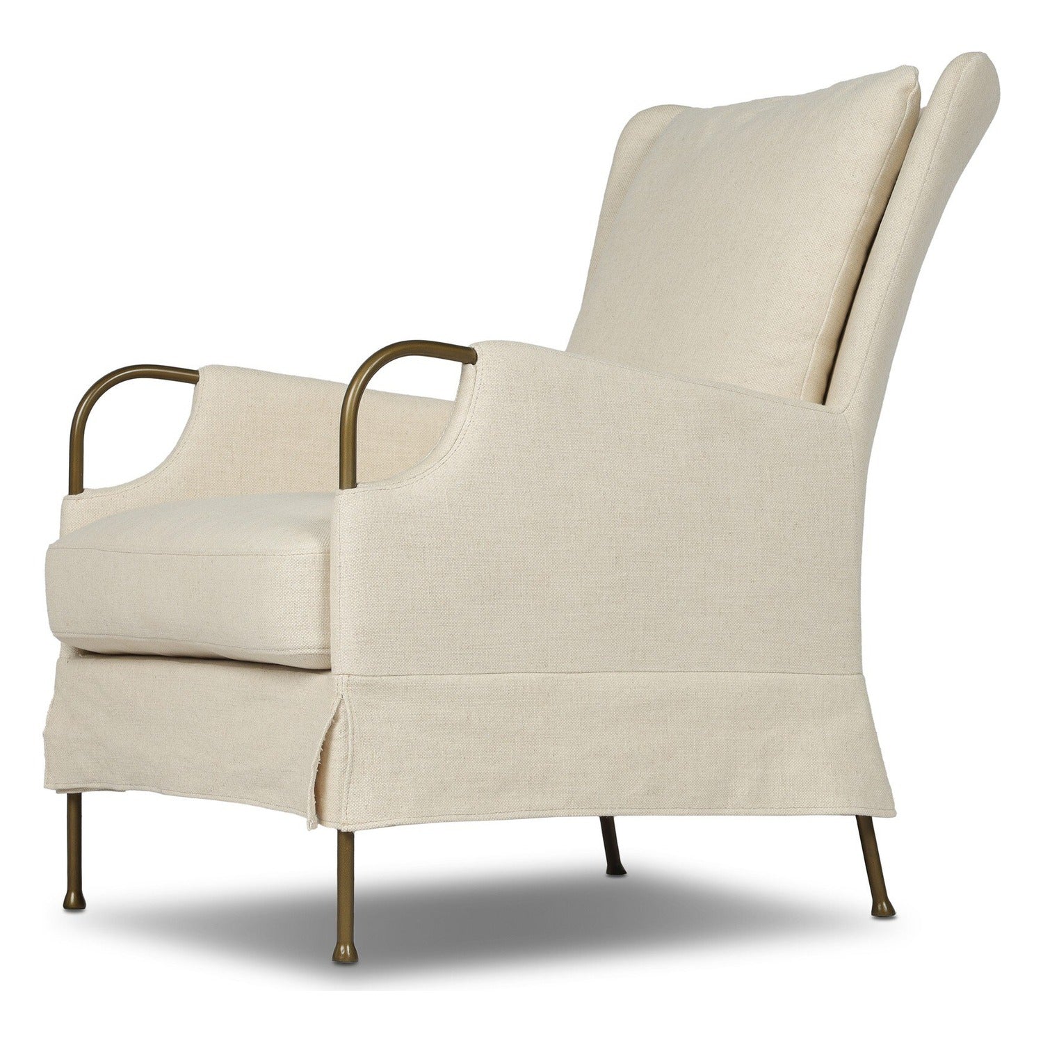 Four Hands Jenaya Bergamo Parchment Chair