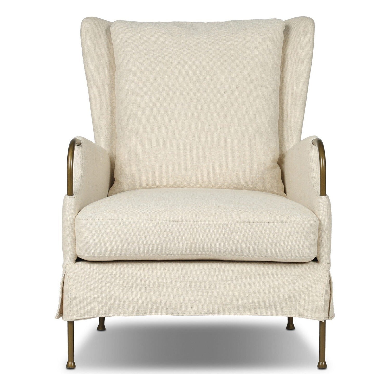 Four Hands Jenaya Bergamo Parchment Chair
