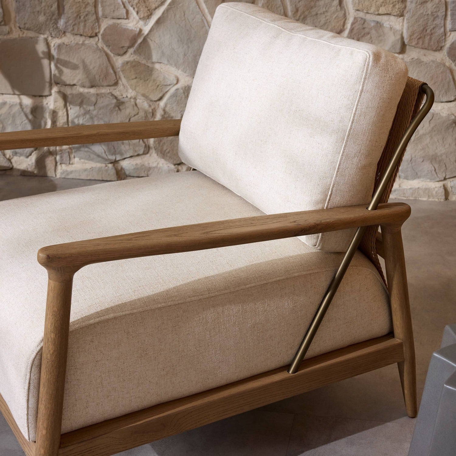 Four Hands Nisha Antwerp Natural Chair