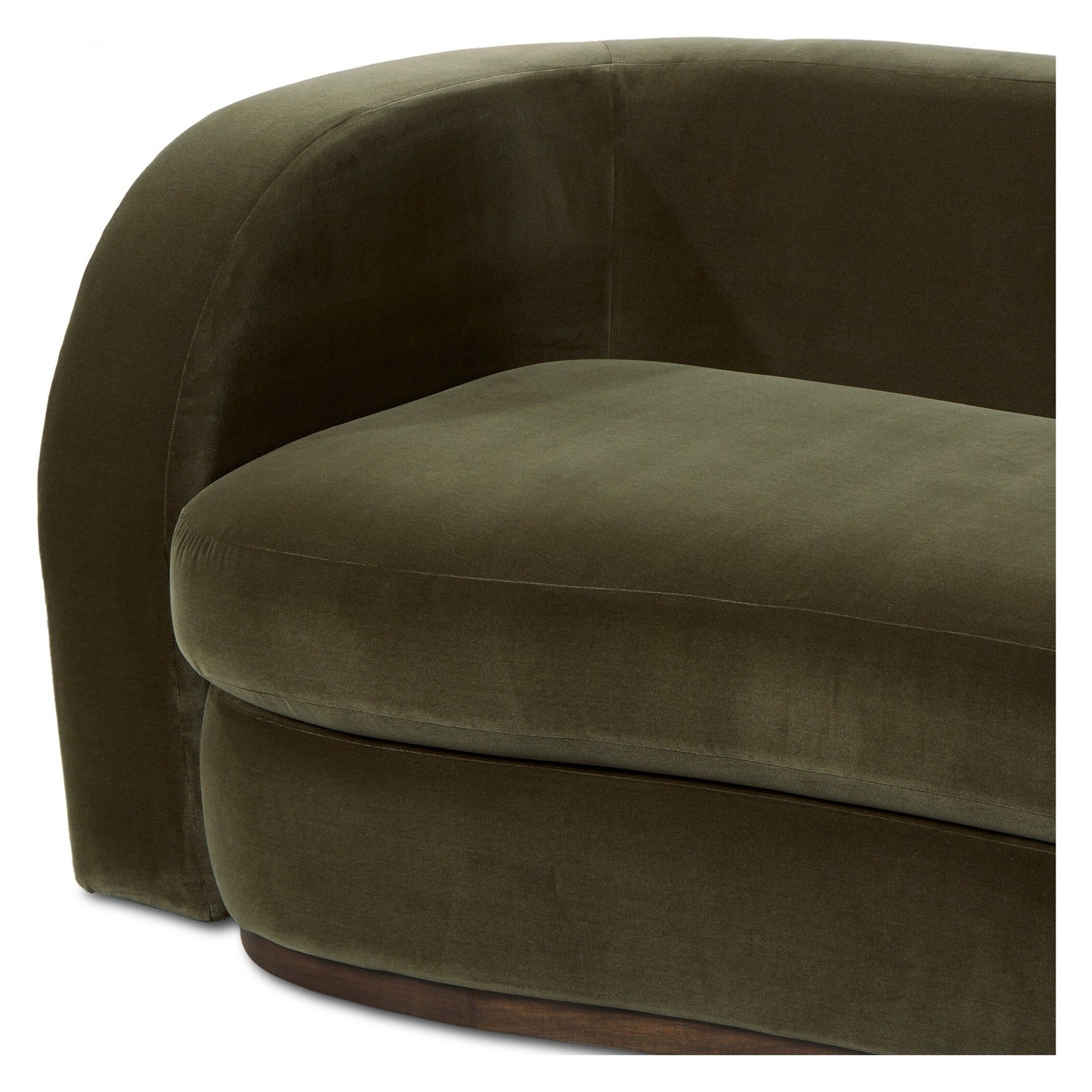 Four Hands Lavera Surrey Olive 99in Sofa