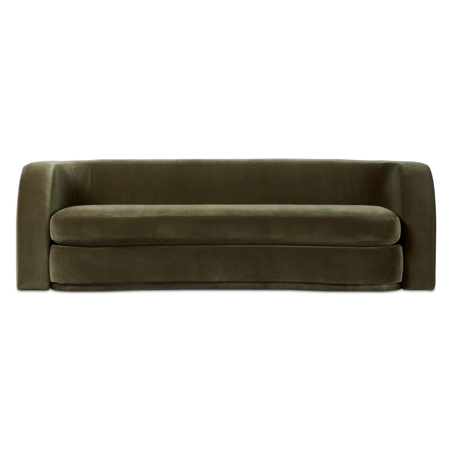 Four Hands Lavera Surrey Olive 99in Sofa