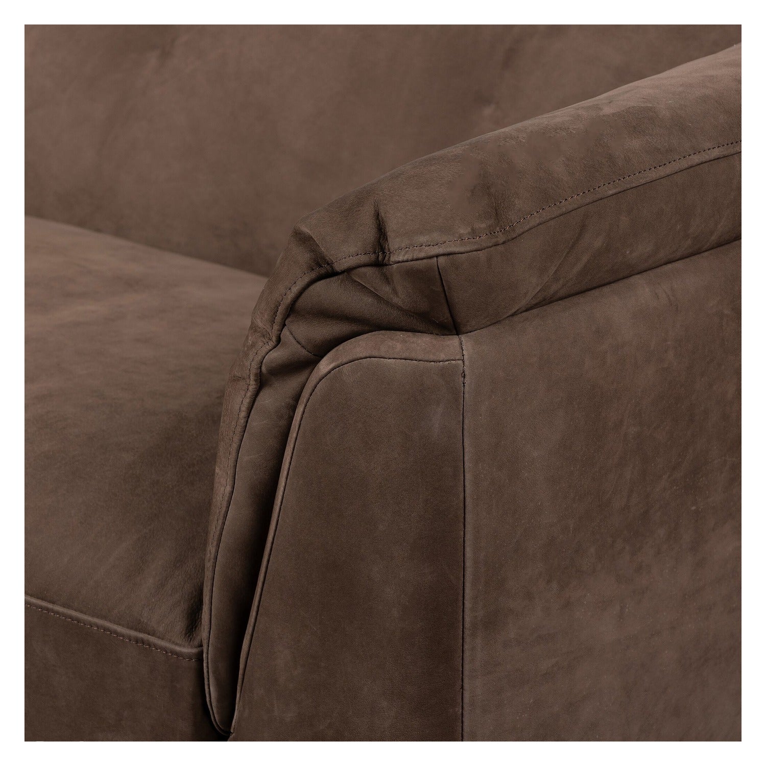 Four Hands Santino Nubuck Cigar Sofa
