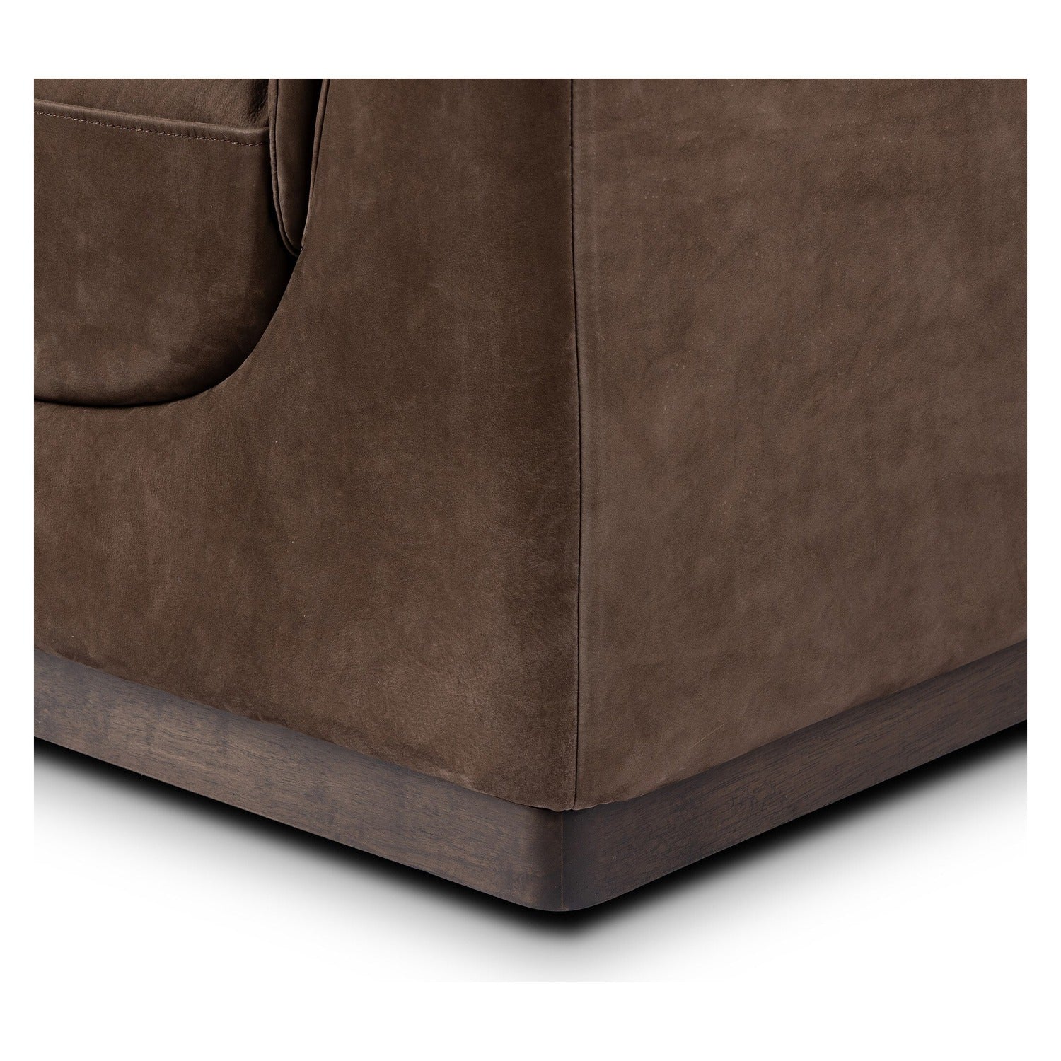 Four Hands Santino Nubuck Cigar Sofa