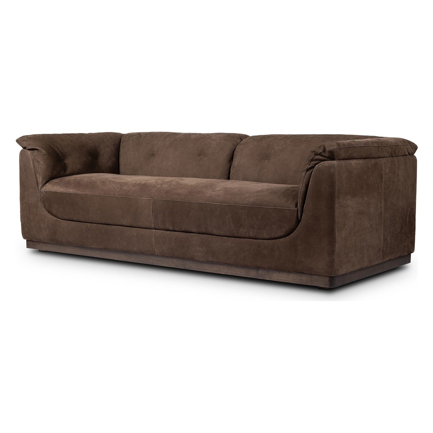 Four Hands Santino Nubuck Cigar Sofa