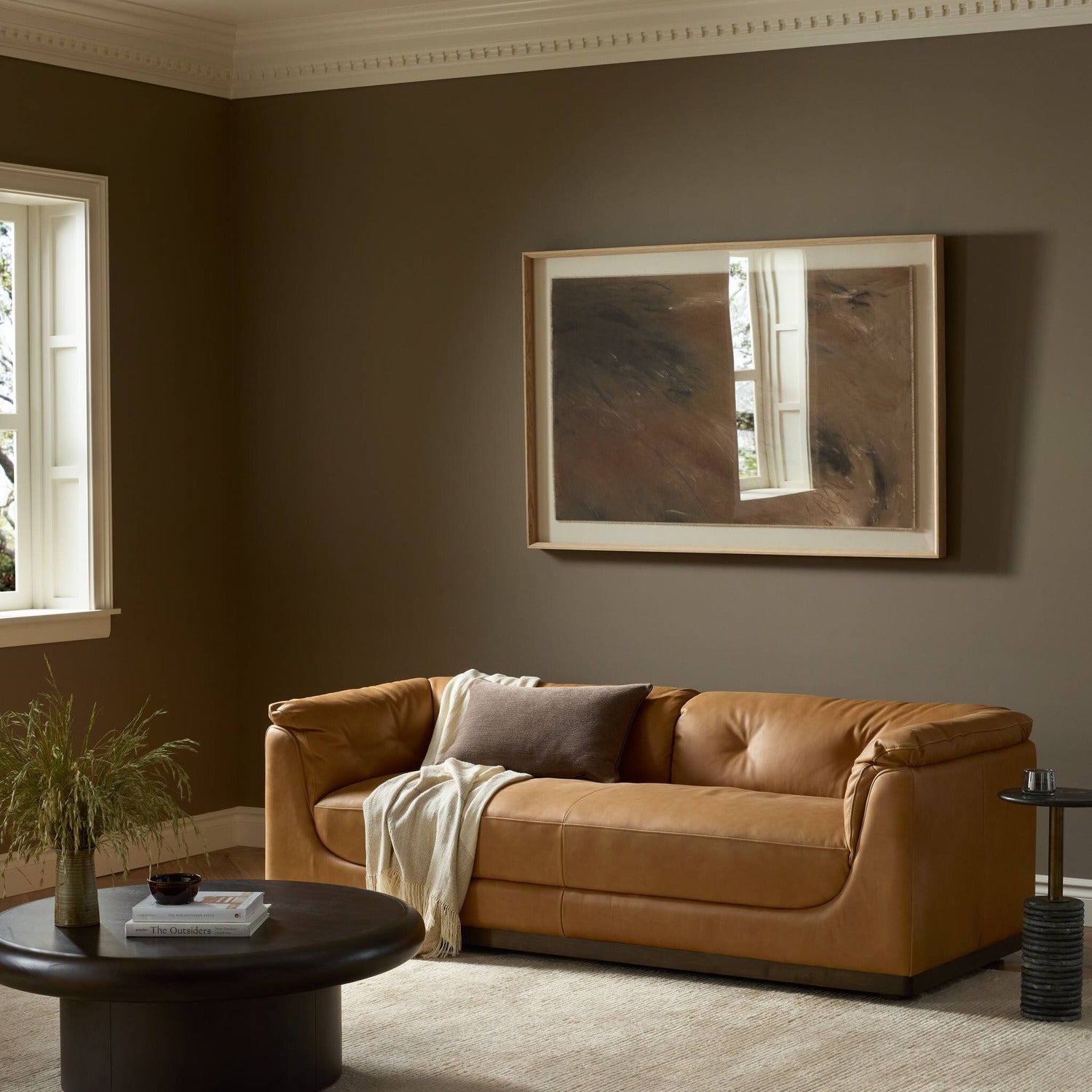 Four Hands Santino Palermo Cognac Sofa