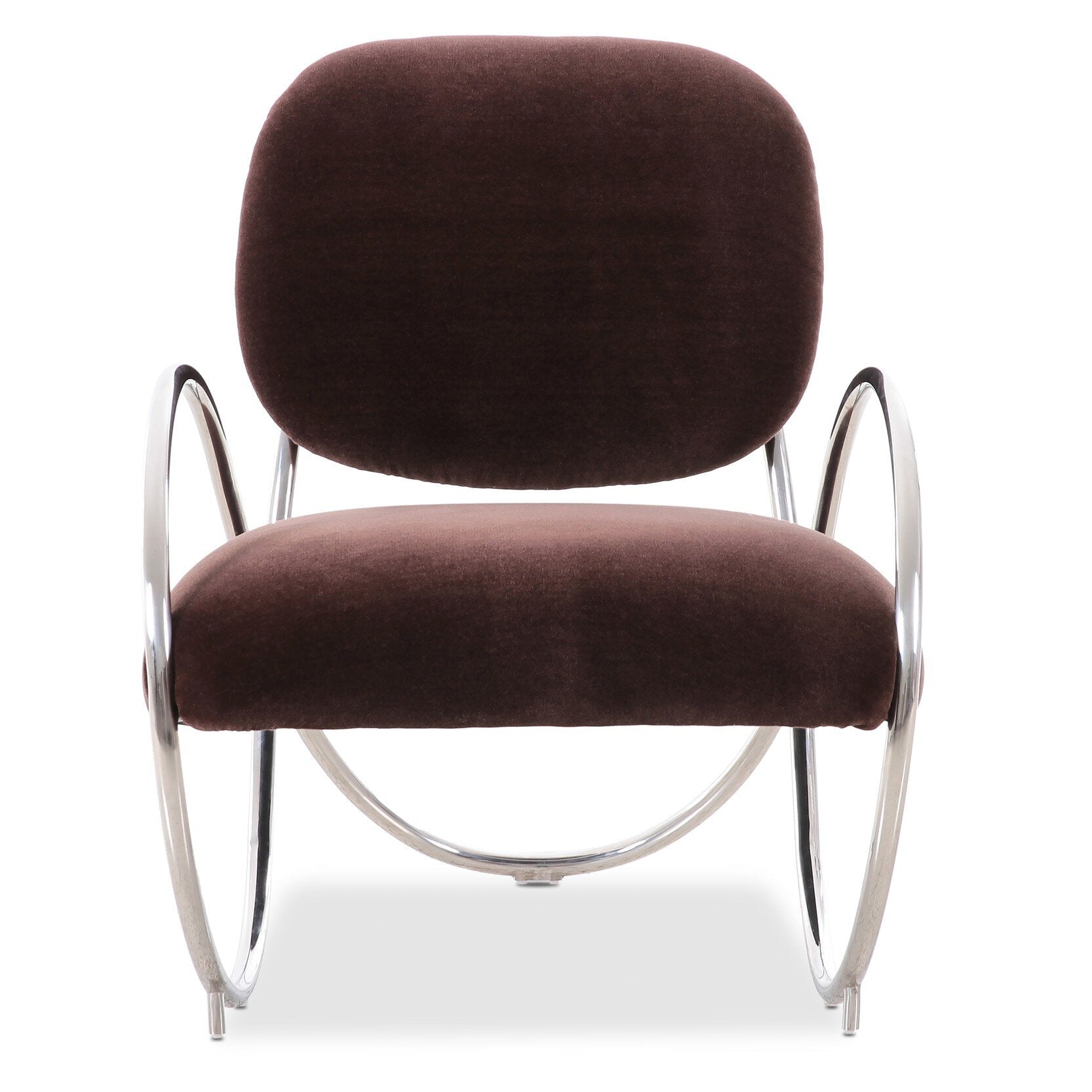 Four Hands Borro Monte Chocolate Chair front view