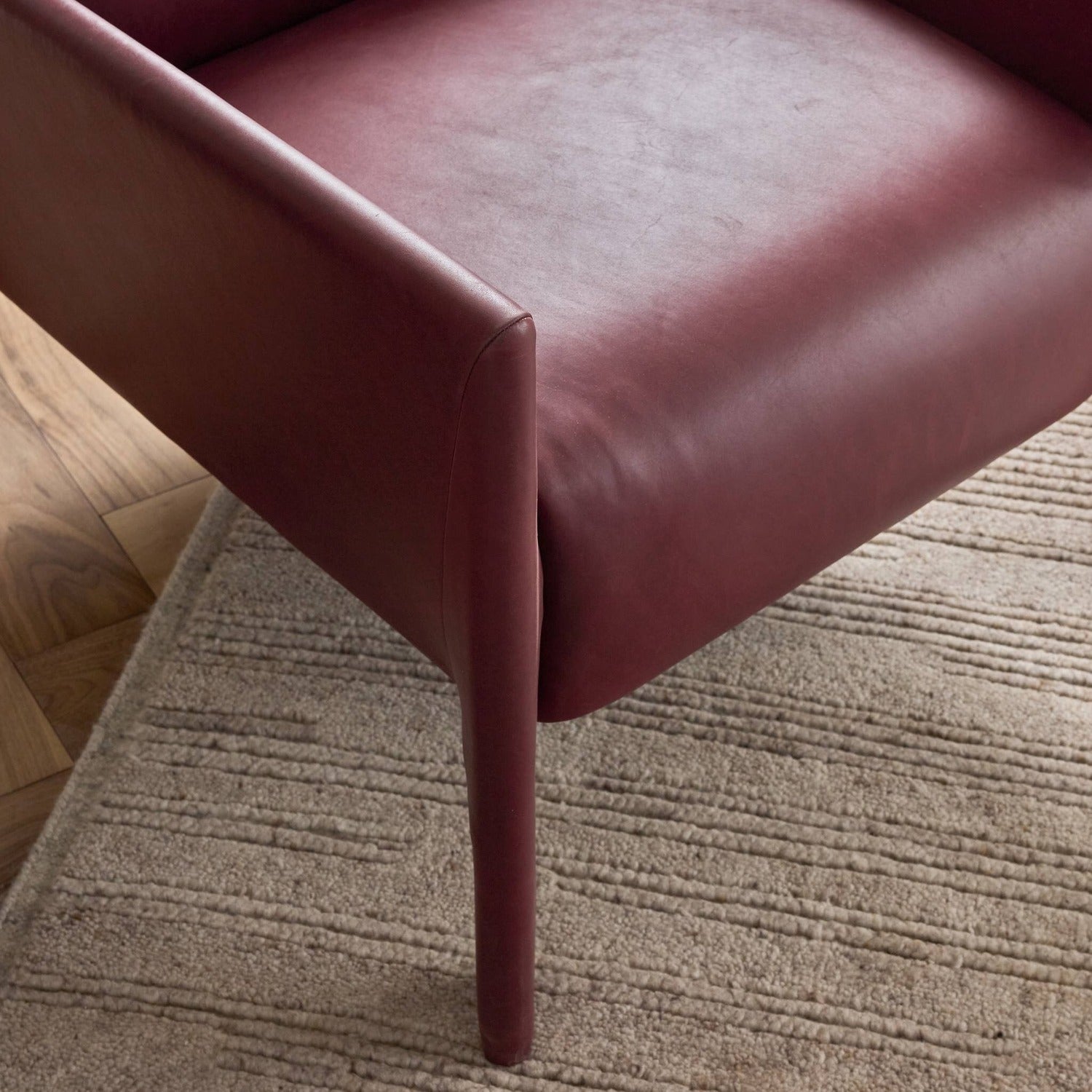 Four Hands Graford Dulane Burgundy Chair