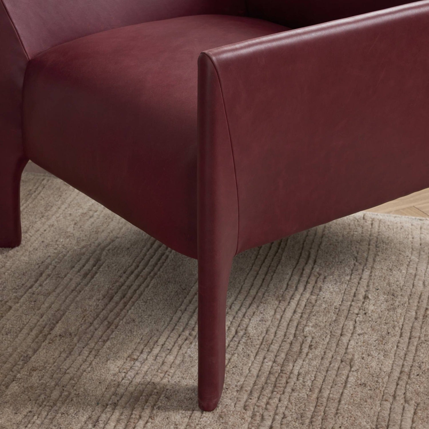 Four Hands Graford Dulane Burgundy Chair
