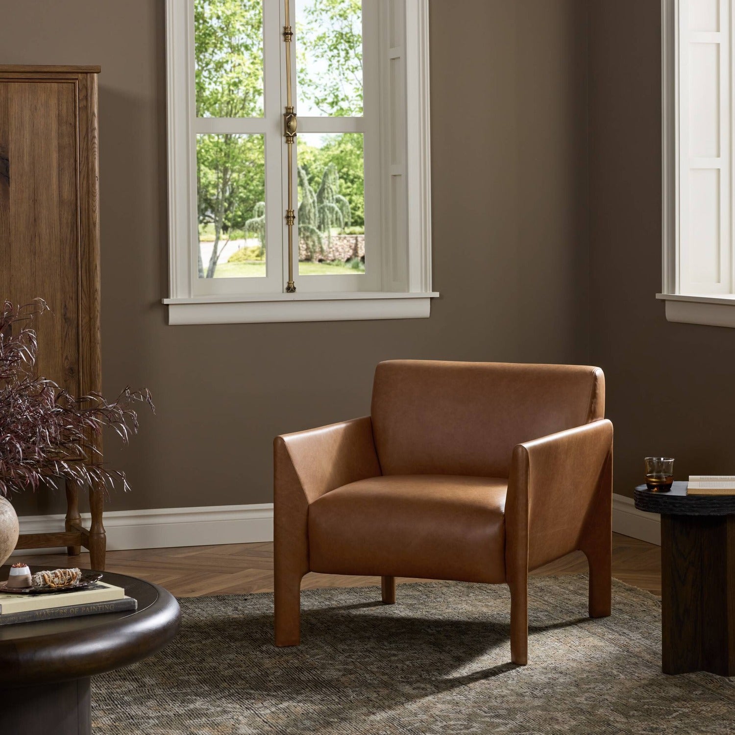 Four Hands Graford Chaps Saddle Chair