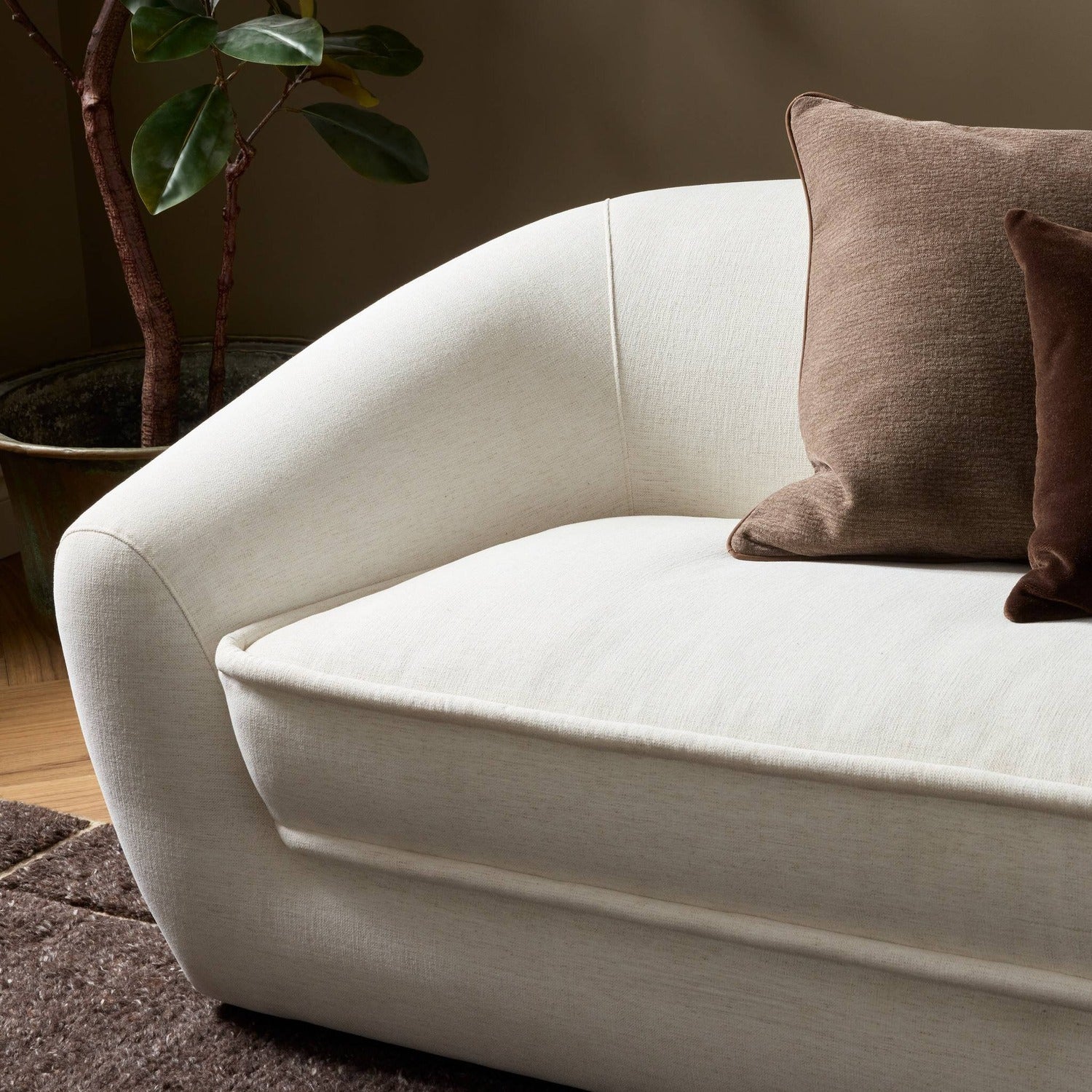 Four Hands Chantal Crypton Nomad Snow Sofa