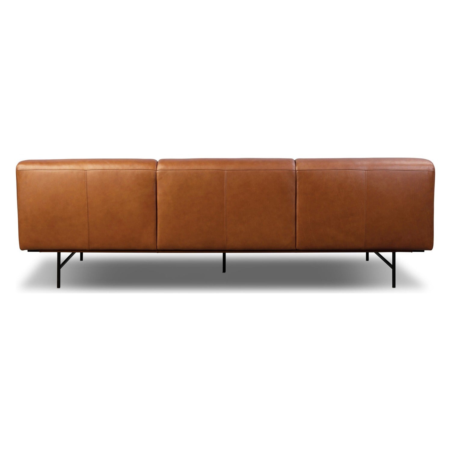 Four Hands Blaine Lorento Cognac 96in Sofa