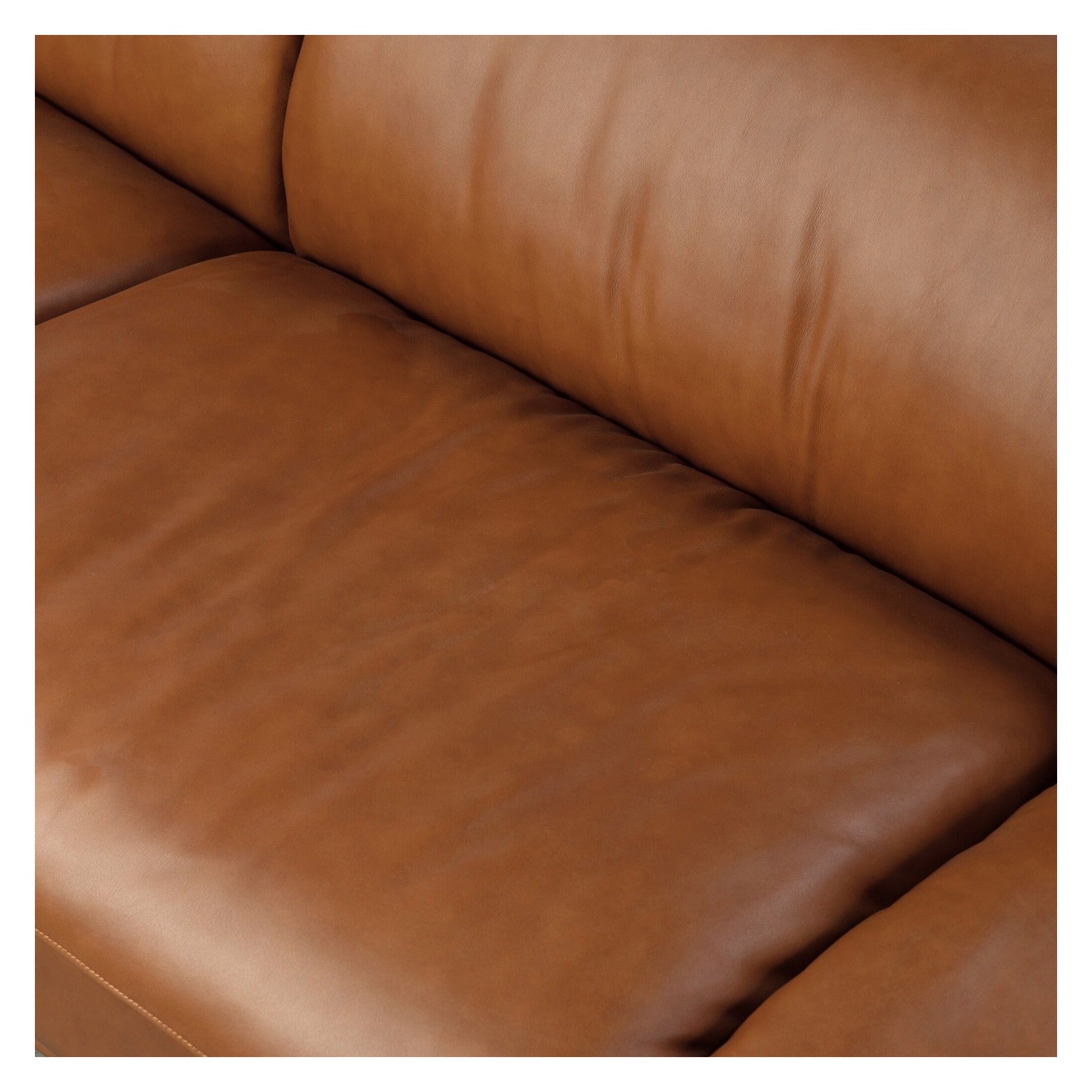 Four Hands Blaine Lorento Cognac 96in Sofa