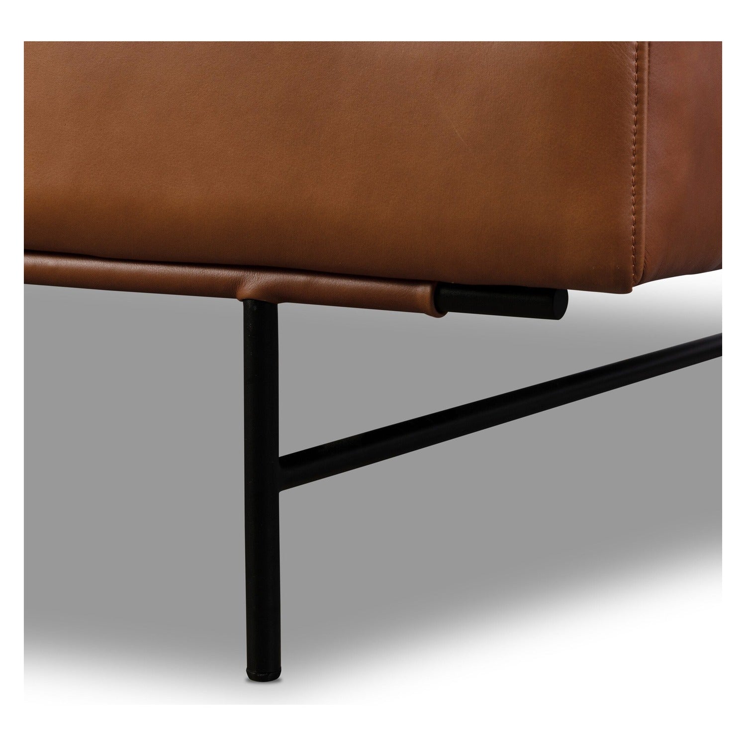 Four Hands Blaine Lorento Cognac 96in Sofa