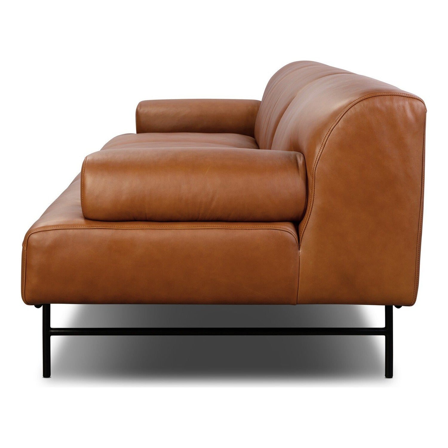 Four Hands Blaine Lorento Cognac 96in Sofa