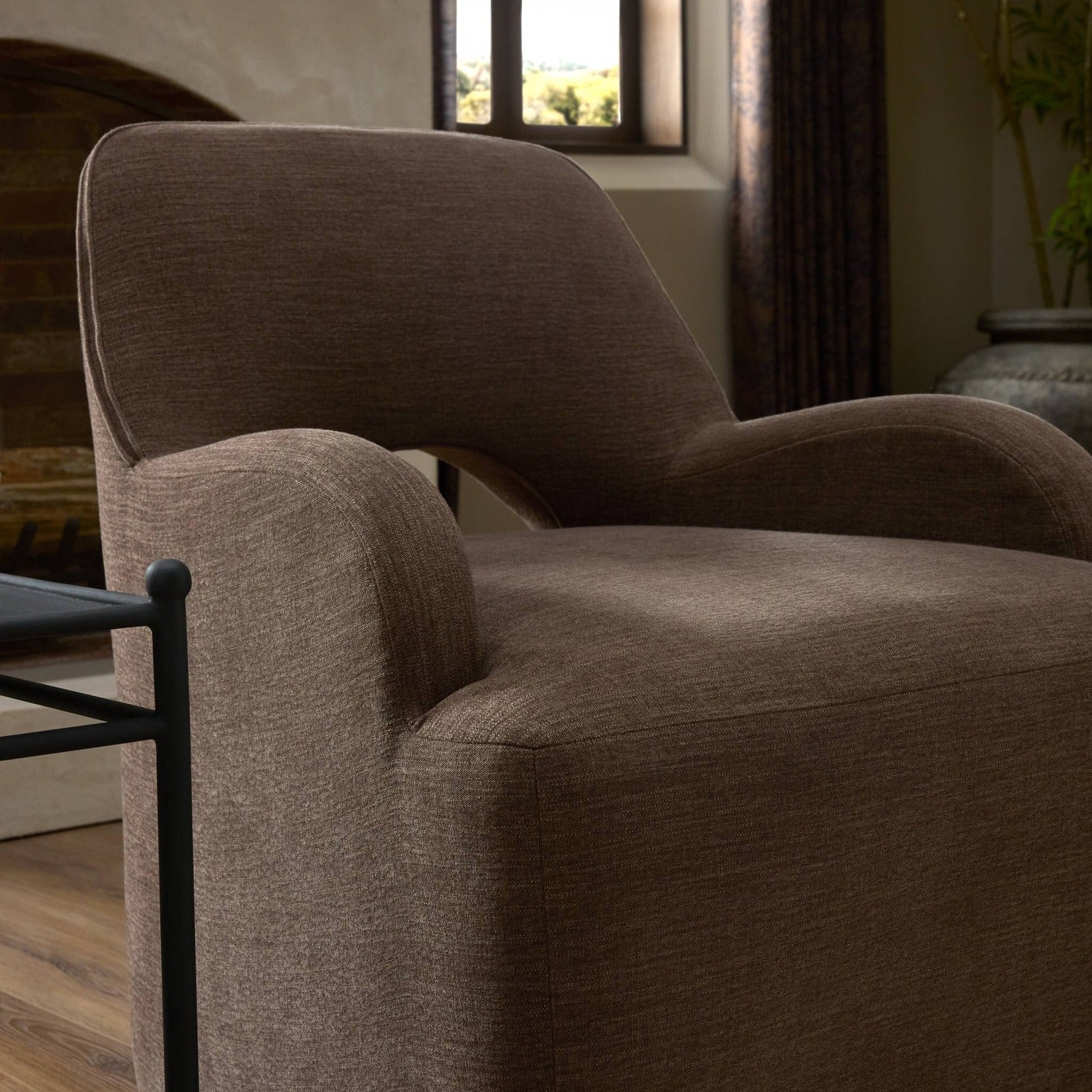 Four Hands Barclay Laughlin Café Swivel Chair