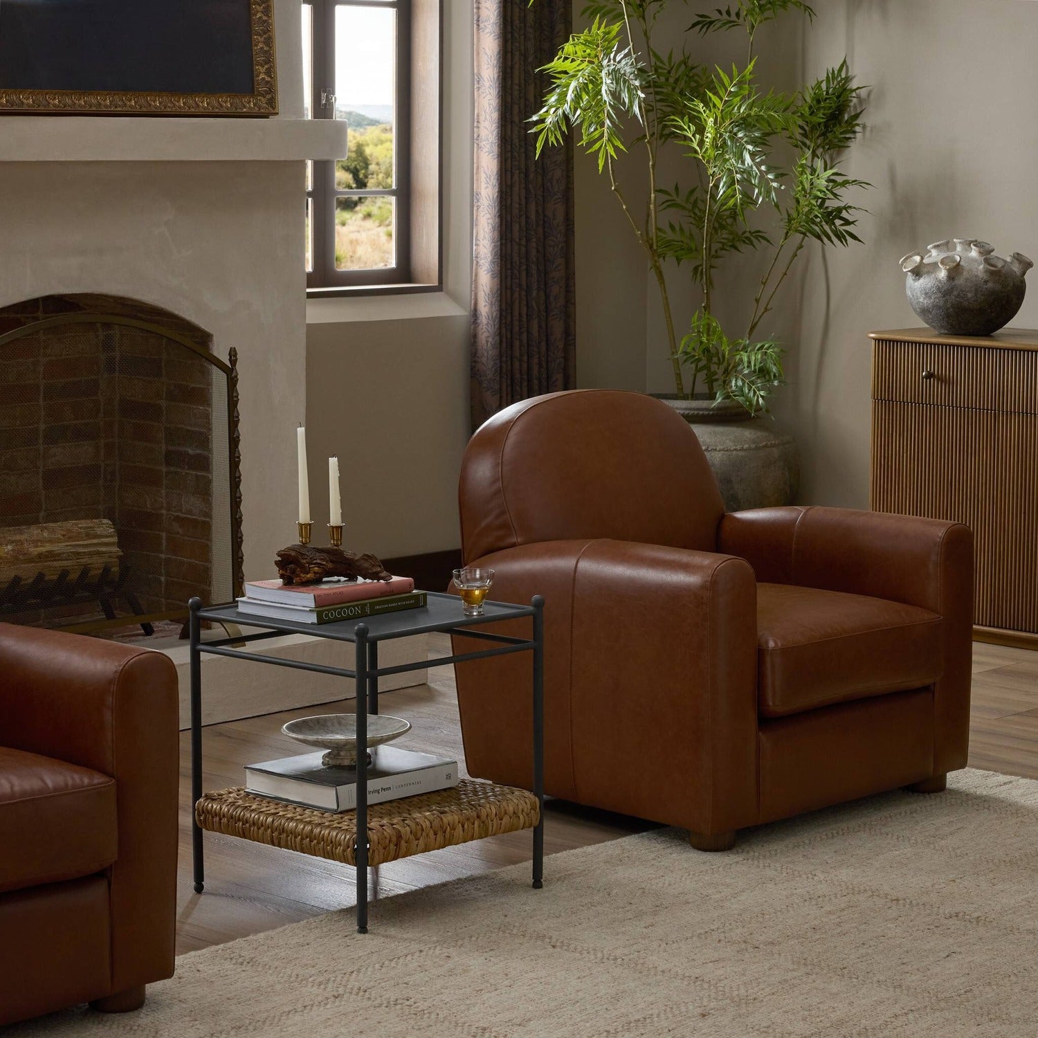 Four Hands Draper Dulane Mahogany Chair