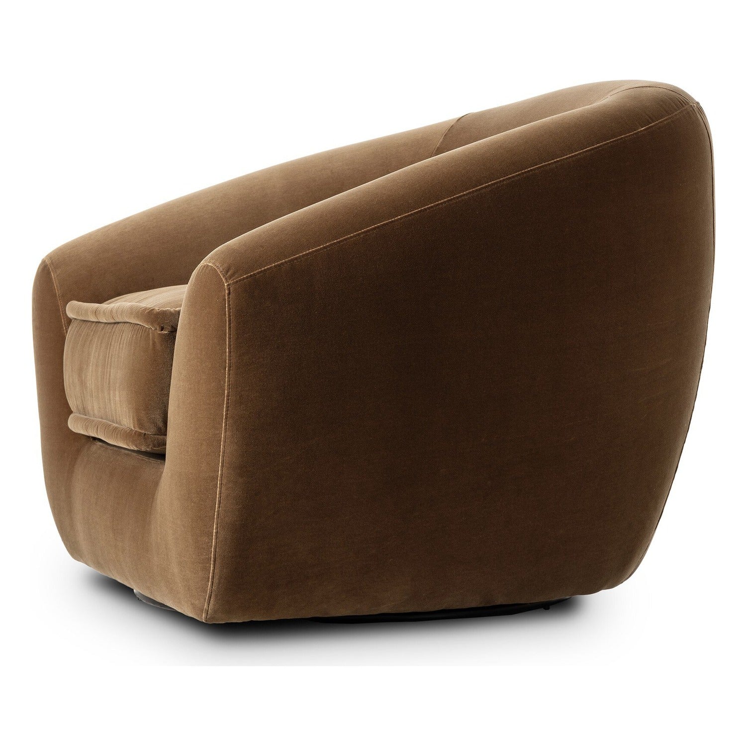Four Hands Chantal Surrey Ochre Swivel Club Chair