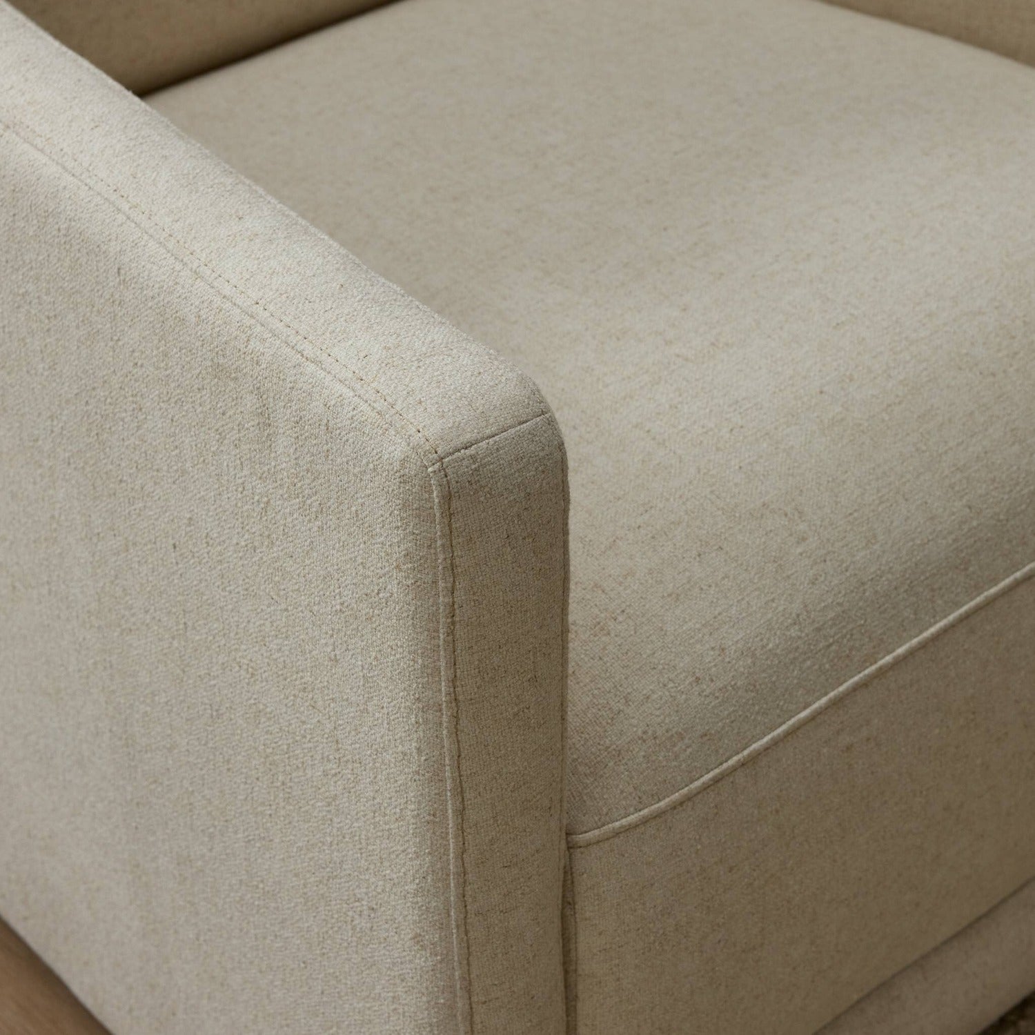 Four Hands Gianna Antwerp Natural Swivel Chair