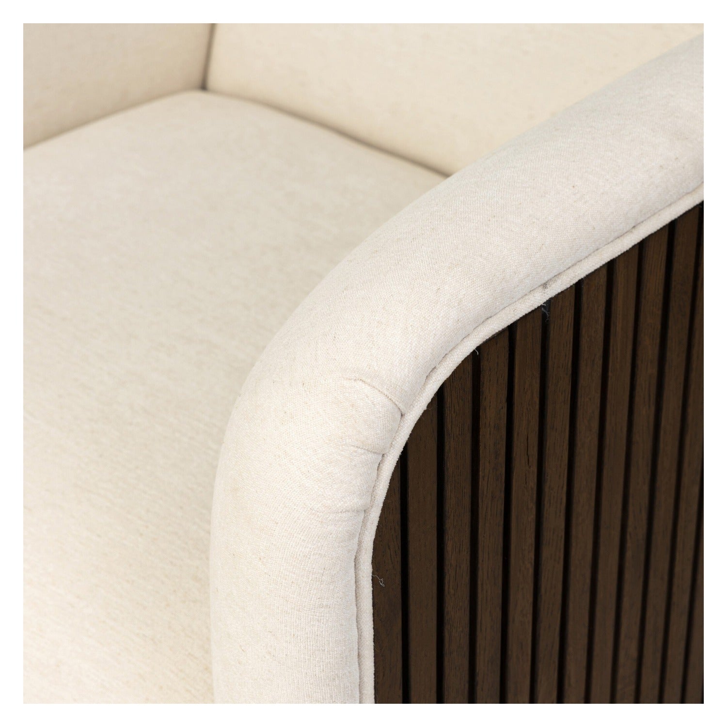 Four Hands Rory Laughlin Bone Swivel Chair