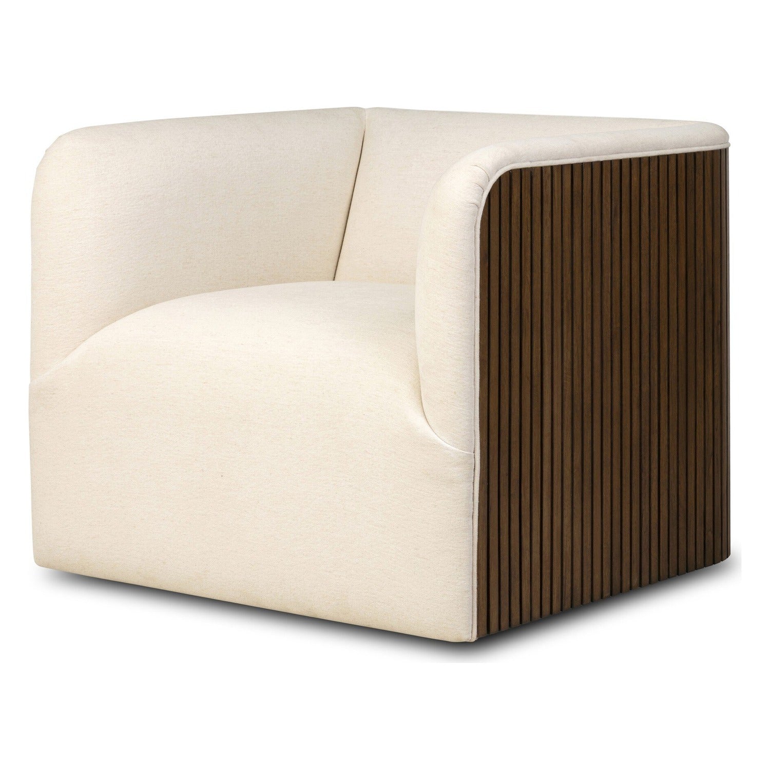 Four Hands Rory Laughlin Bone Swivel Chair