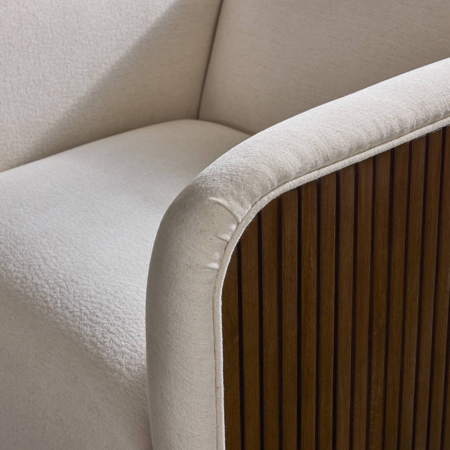 Four Hands Rory Laughlin Bone Swivel Chair
