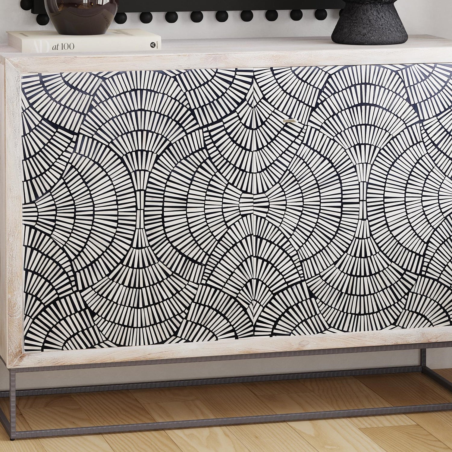 Bassett Mirror Magnolia Bar Cabinet