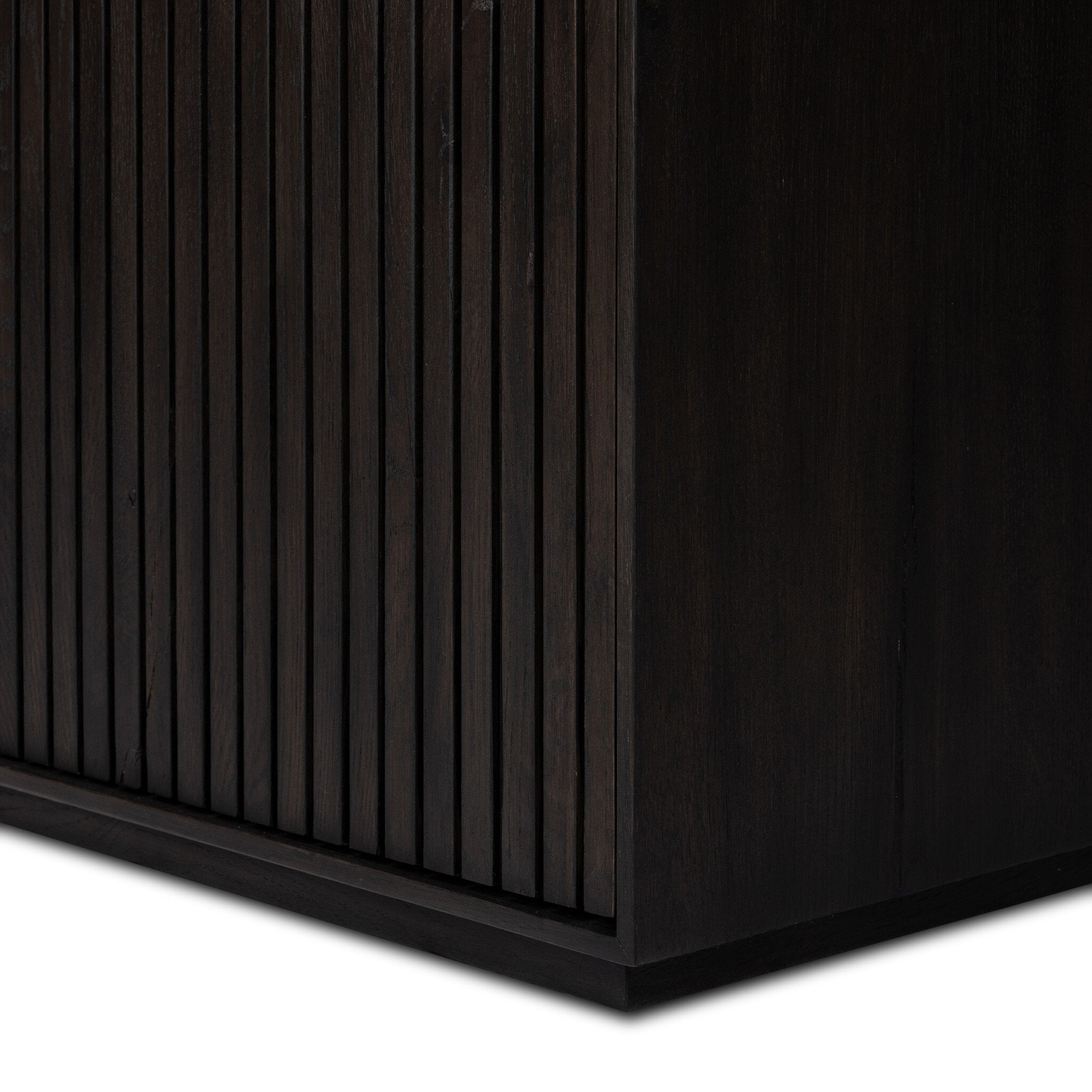 Four Hands Leo Smoked Black Cabinet - detail view 4