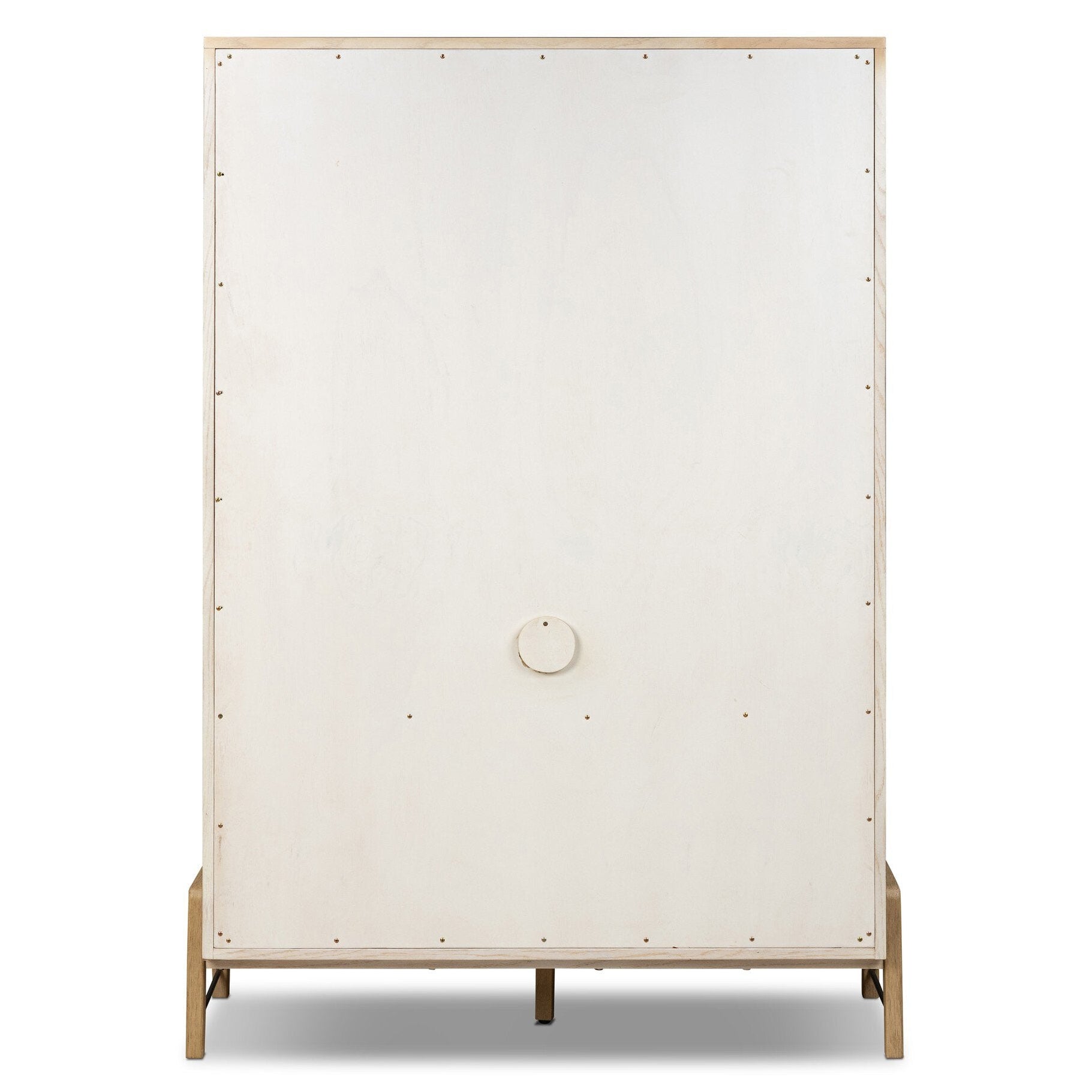 Four Hands Rosedale Yucca Oak Cabinet - back view