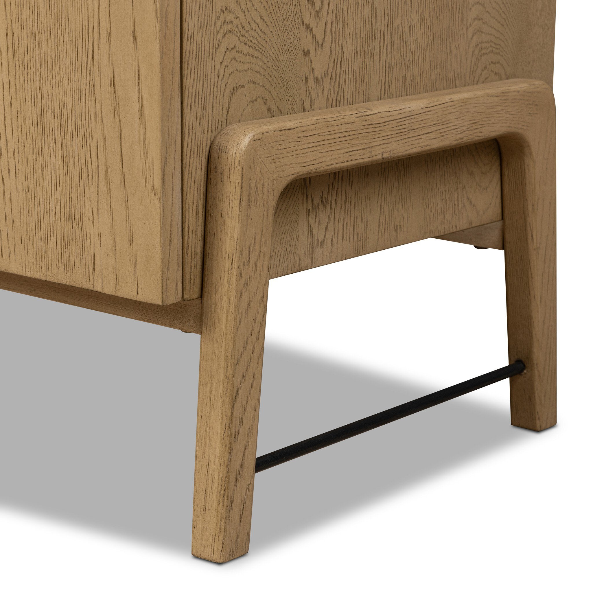 Four Hands Rosedale Yucca Oak Cabinet - detail view 3
