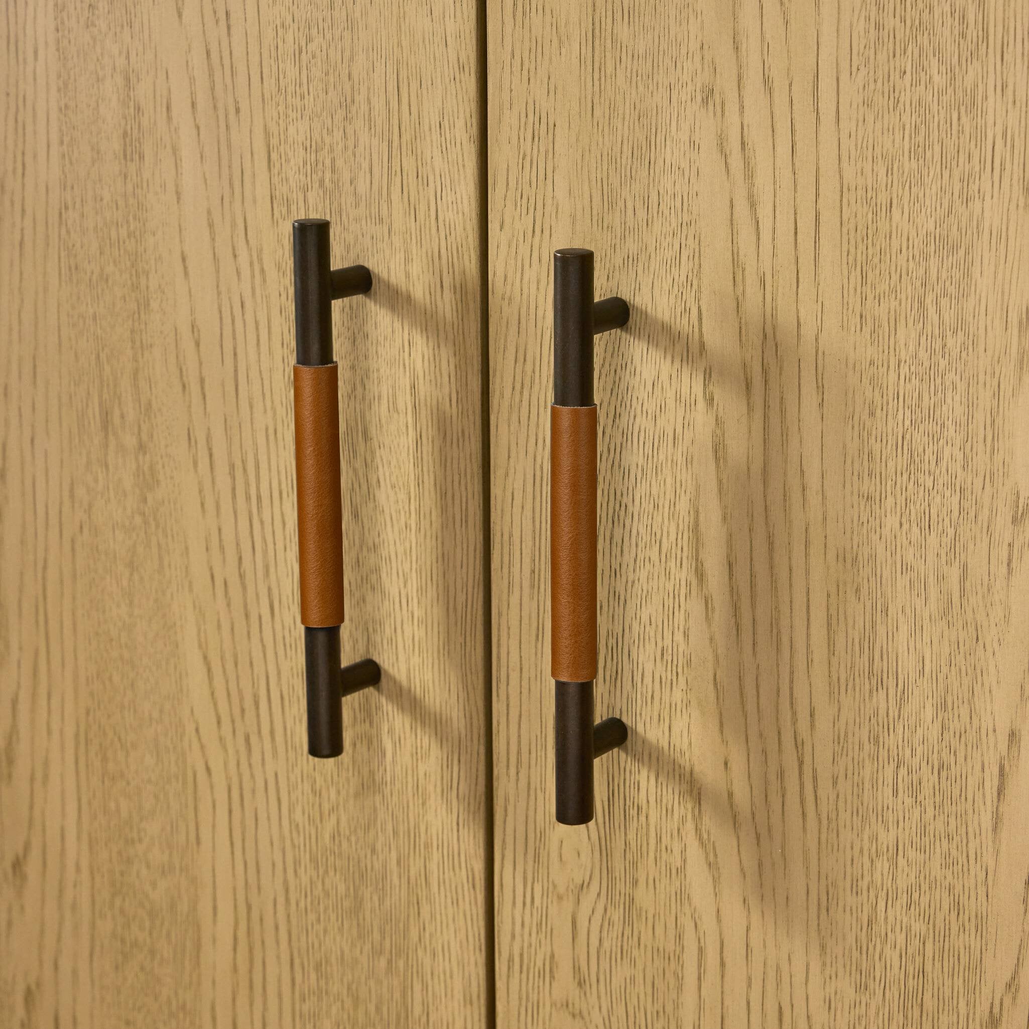 Four Hands Rosedale Yucca Oak Cabinet - detail view 7