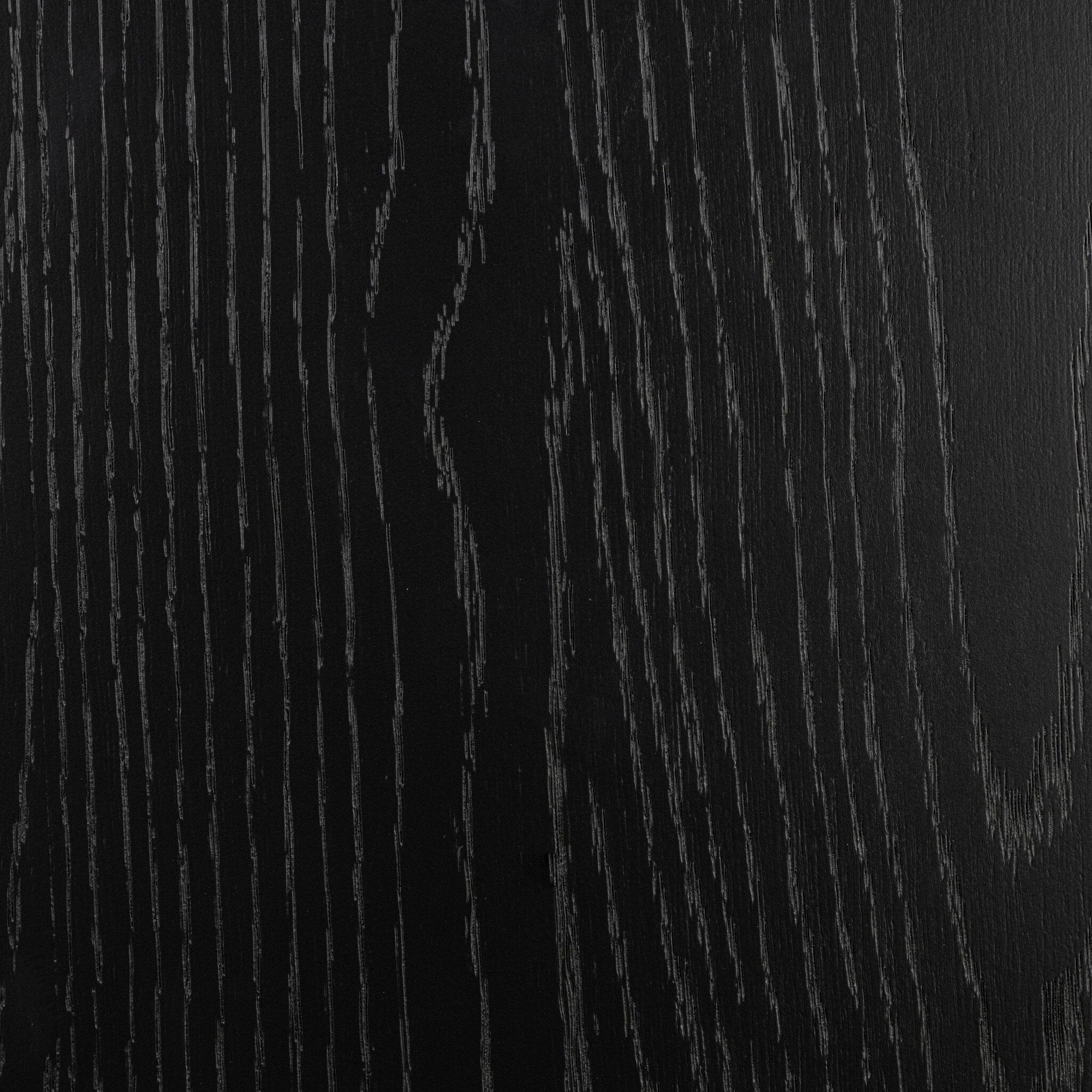 Four Hands Rosedale Ebony Oak Cabinet - detail view 1