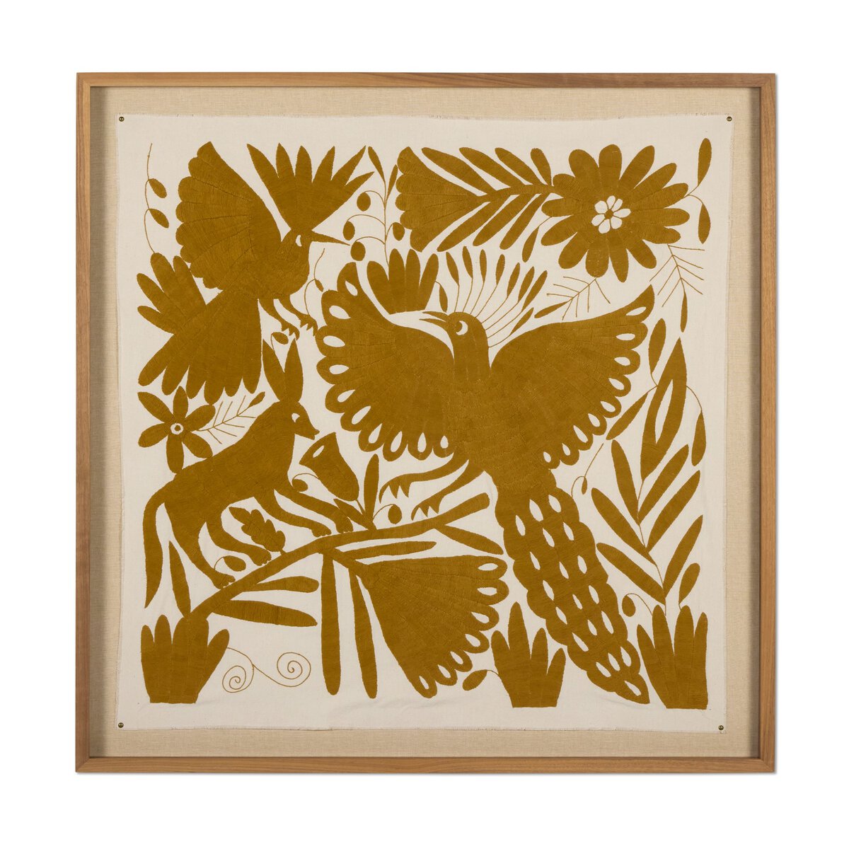 Four Hands Otomi Framed Textile