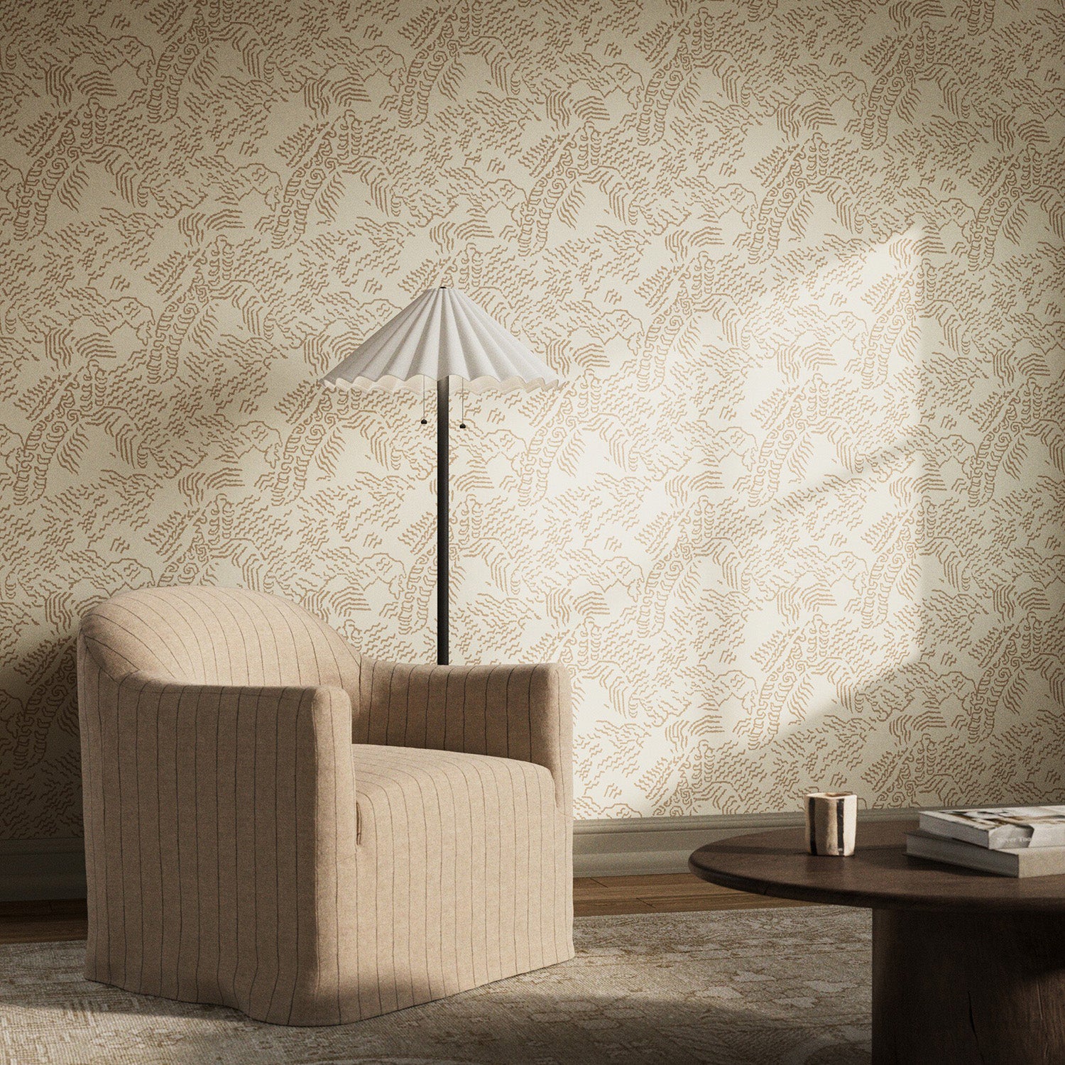 Four Hands Art Studio Balkan Tan II Wallpaper