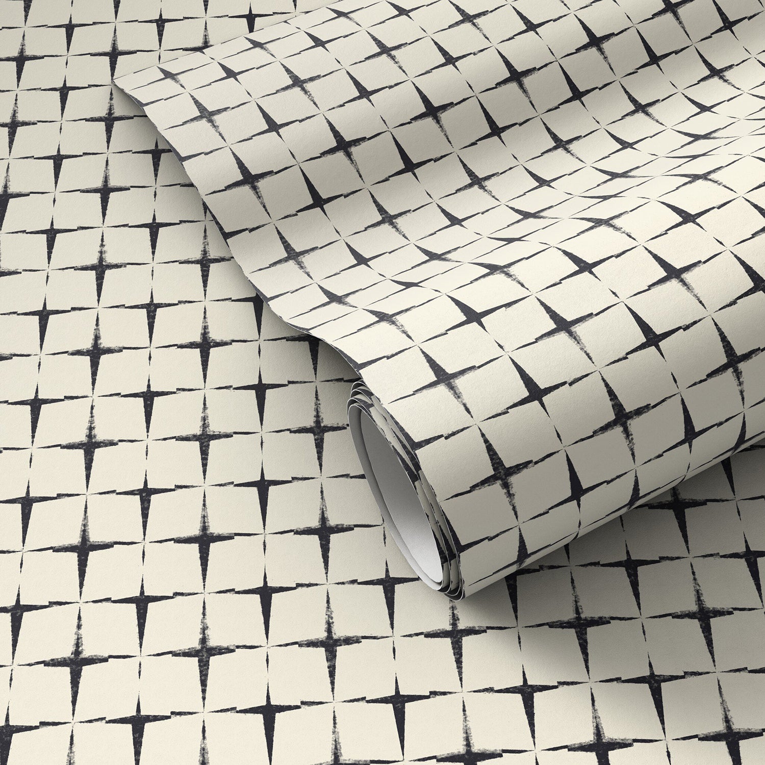 Getty Images x Four Hands Blocking Black II Wallpaper