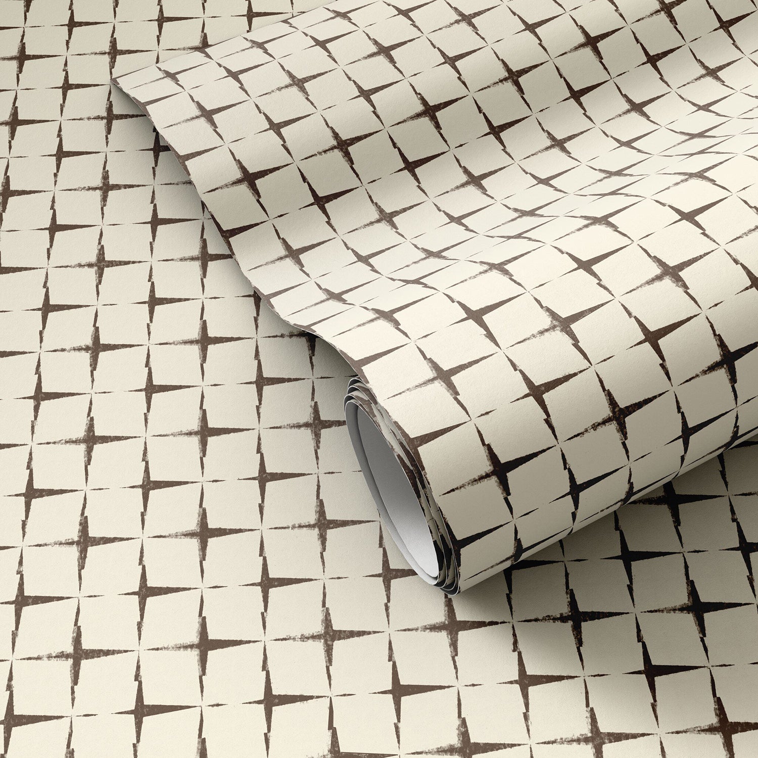 Getty Images x Four Hands Blocking Taupe II Wallpaper