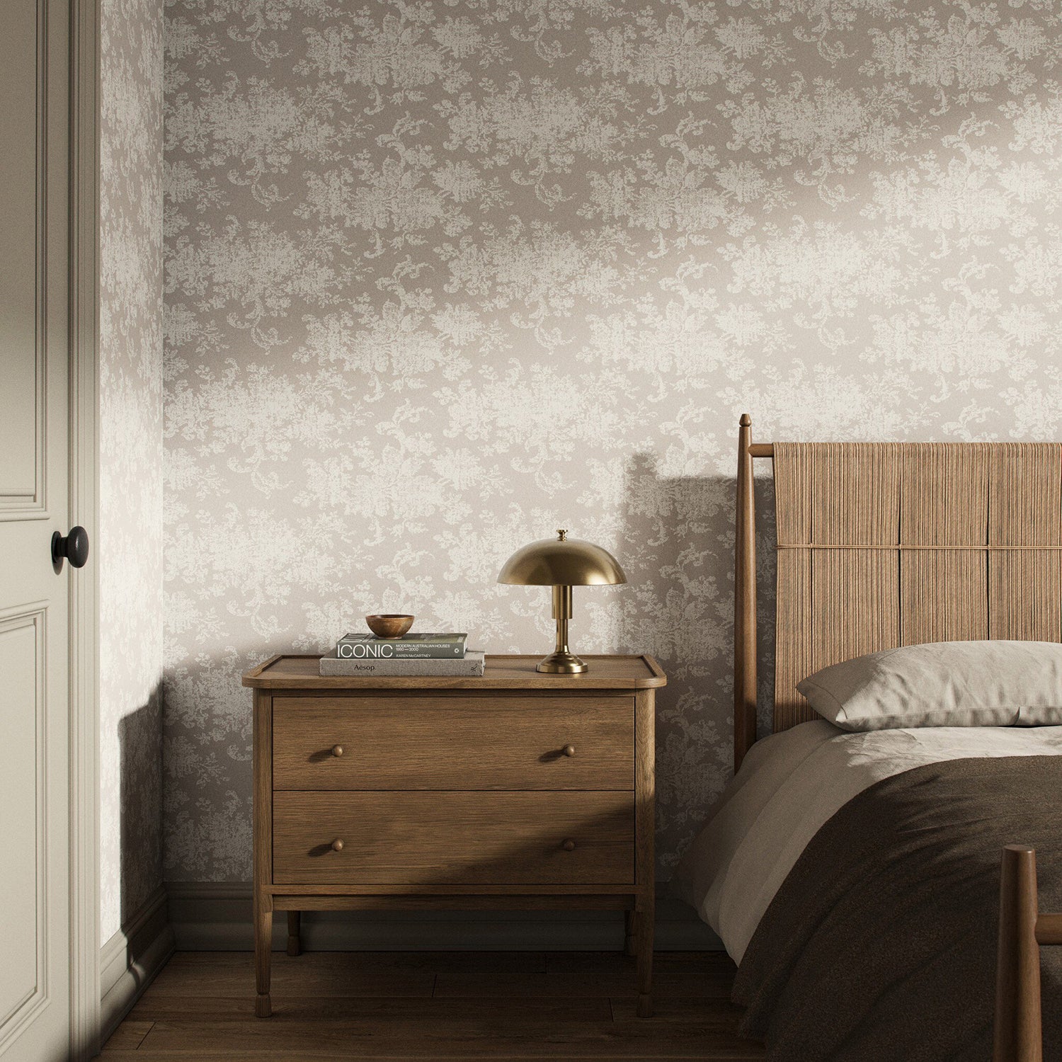 FH Art Studio Fallingbrook Gray I Wallpaper